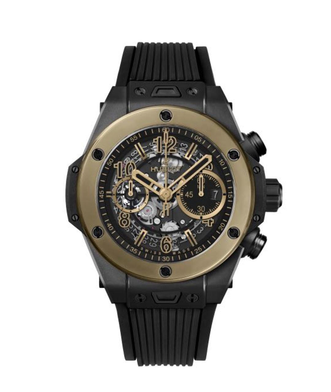 HUBLOT Антрацитовые часы, фото 1