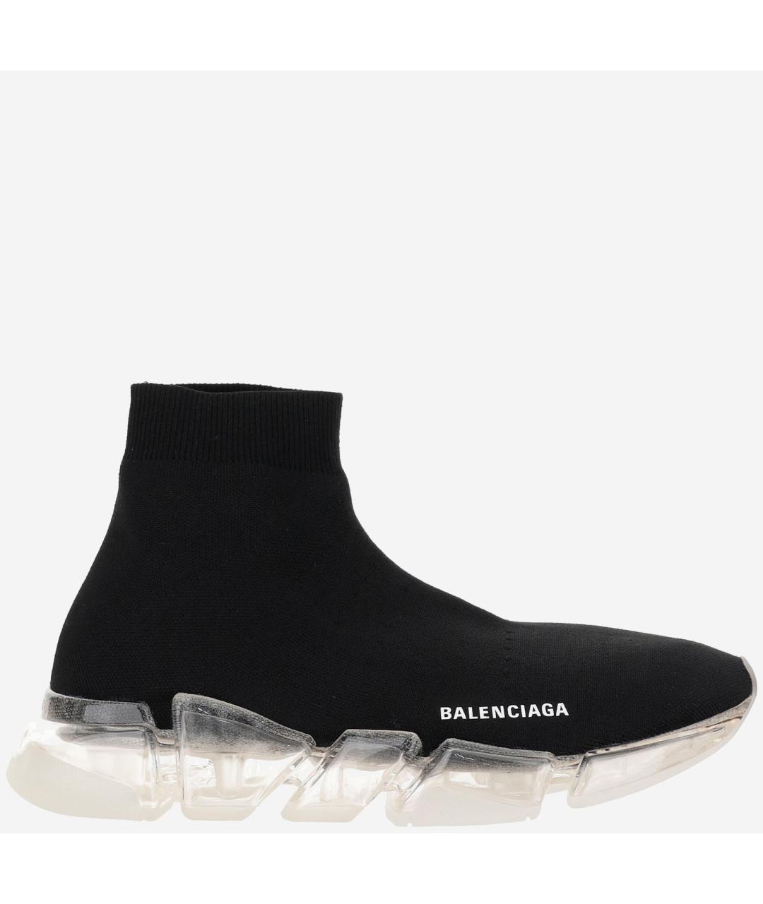 BALENCIAGA Черные высокие кроссовки / кеды, фото 5