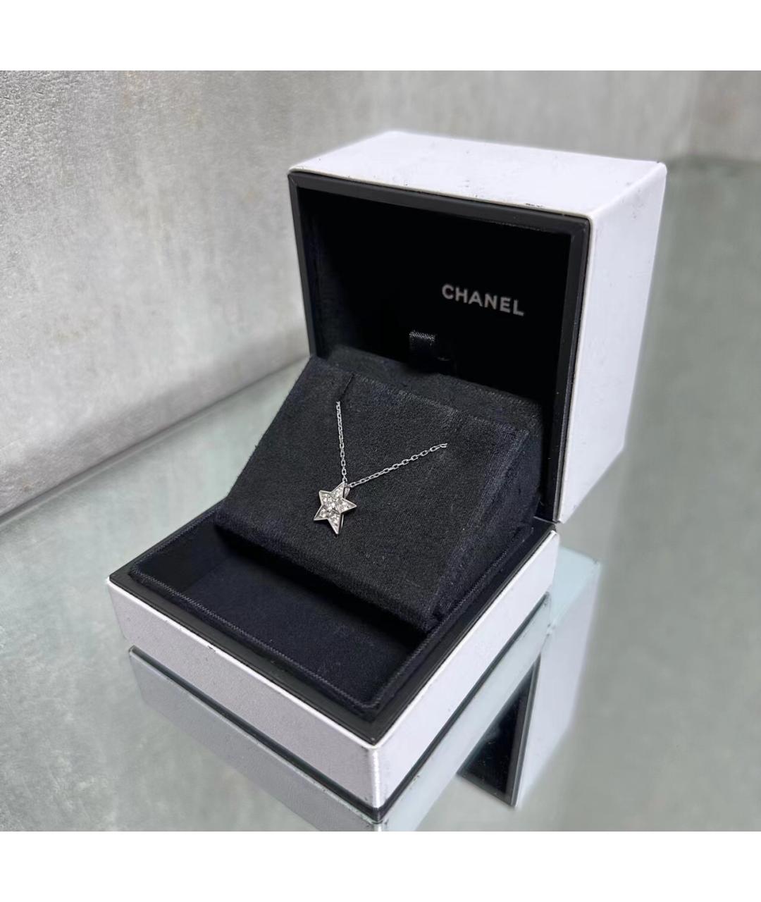 CHANEL Серебряная подвеска из белого золота, фото 3