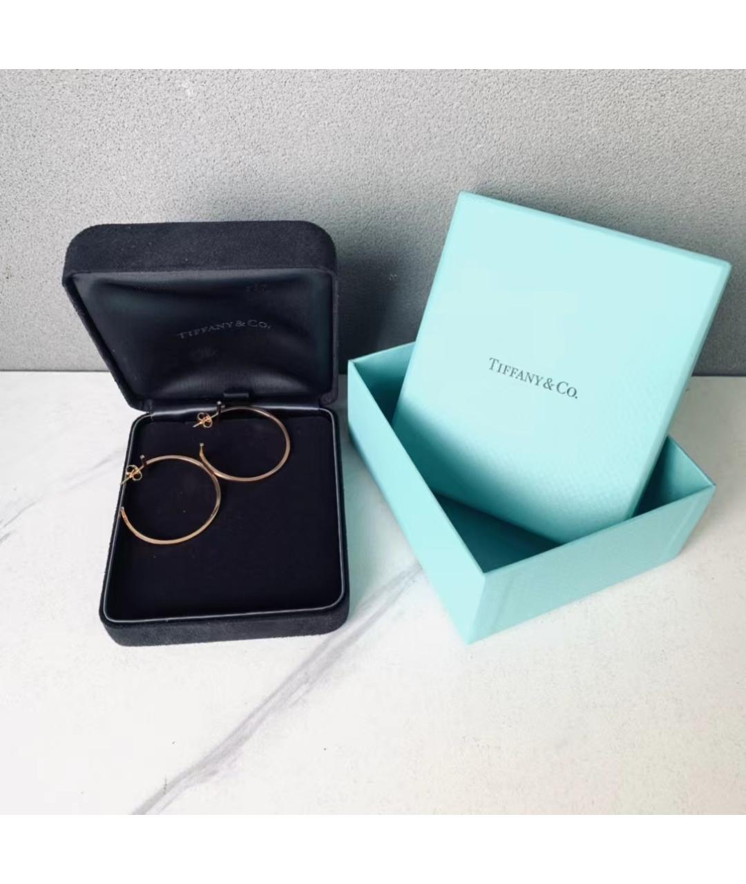 TIFFANY&CO Серьги из розового золота, фото 2