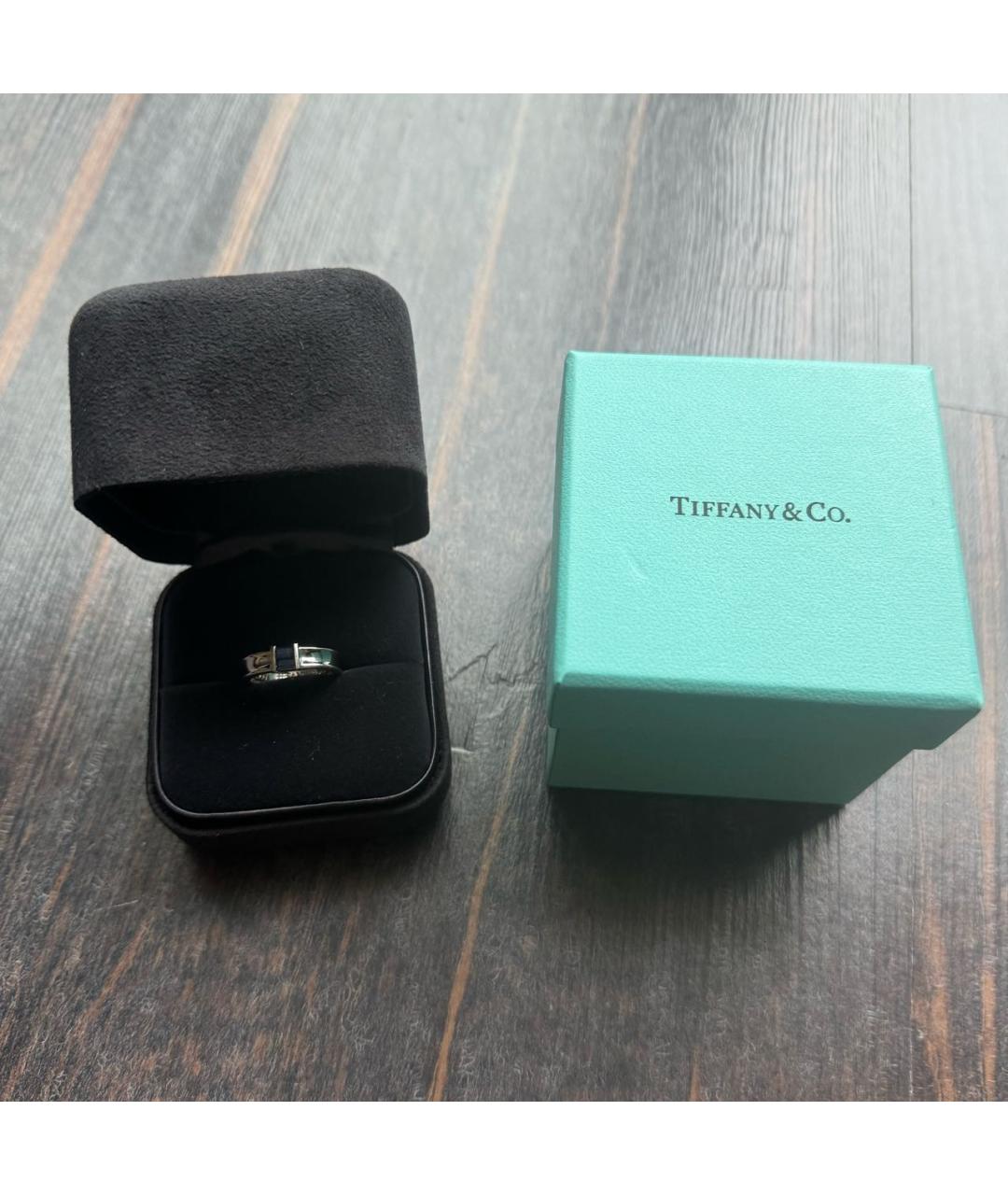 TIFFANY&CO Серебряное кольцо из белого золота, фото 8