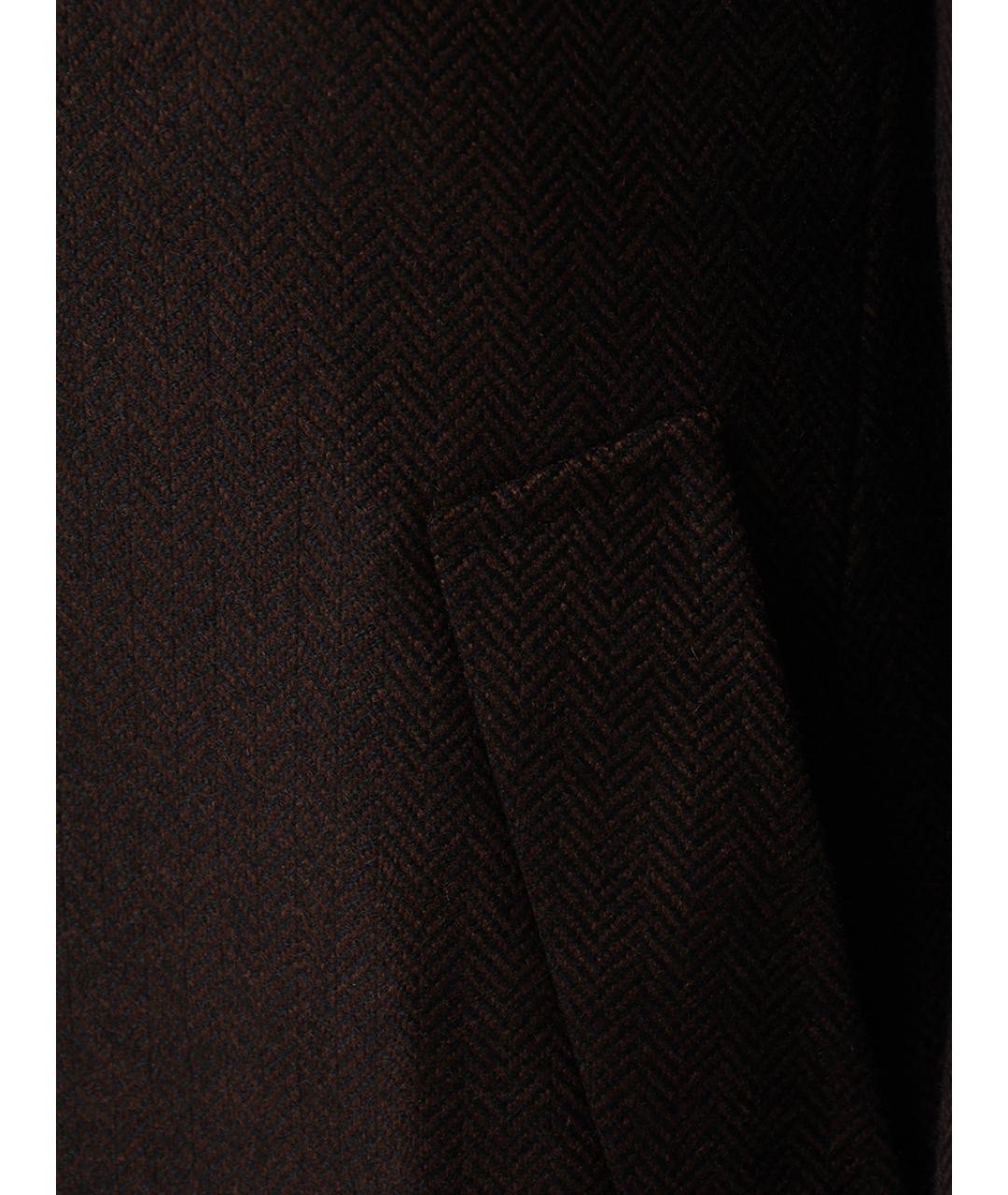 BRIONI Коричневое пальто, фото 6