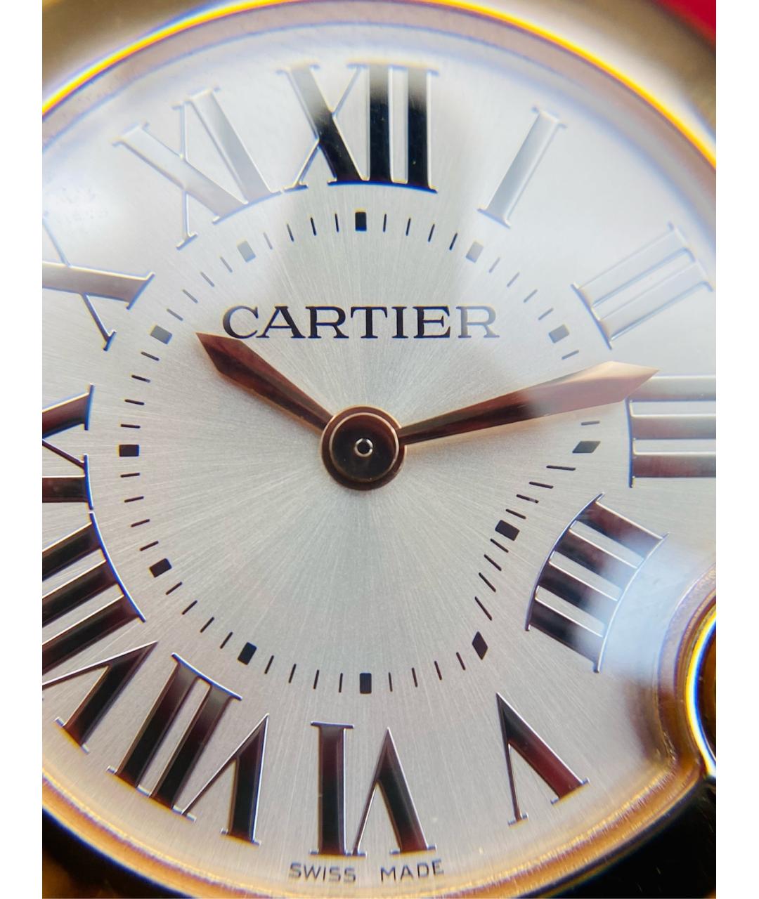 CARTIER Белые часы из розового золота, фото 6