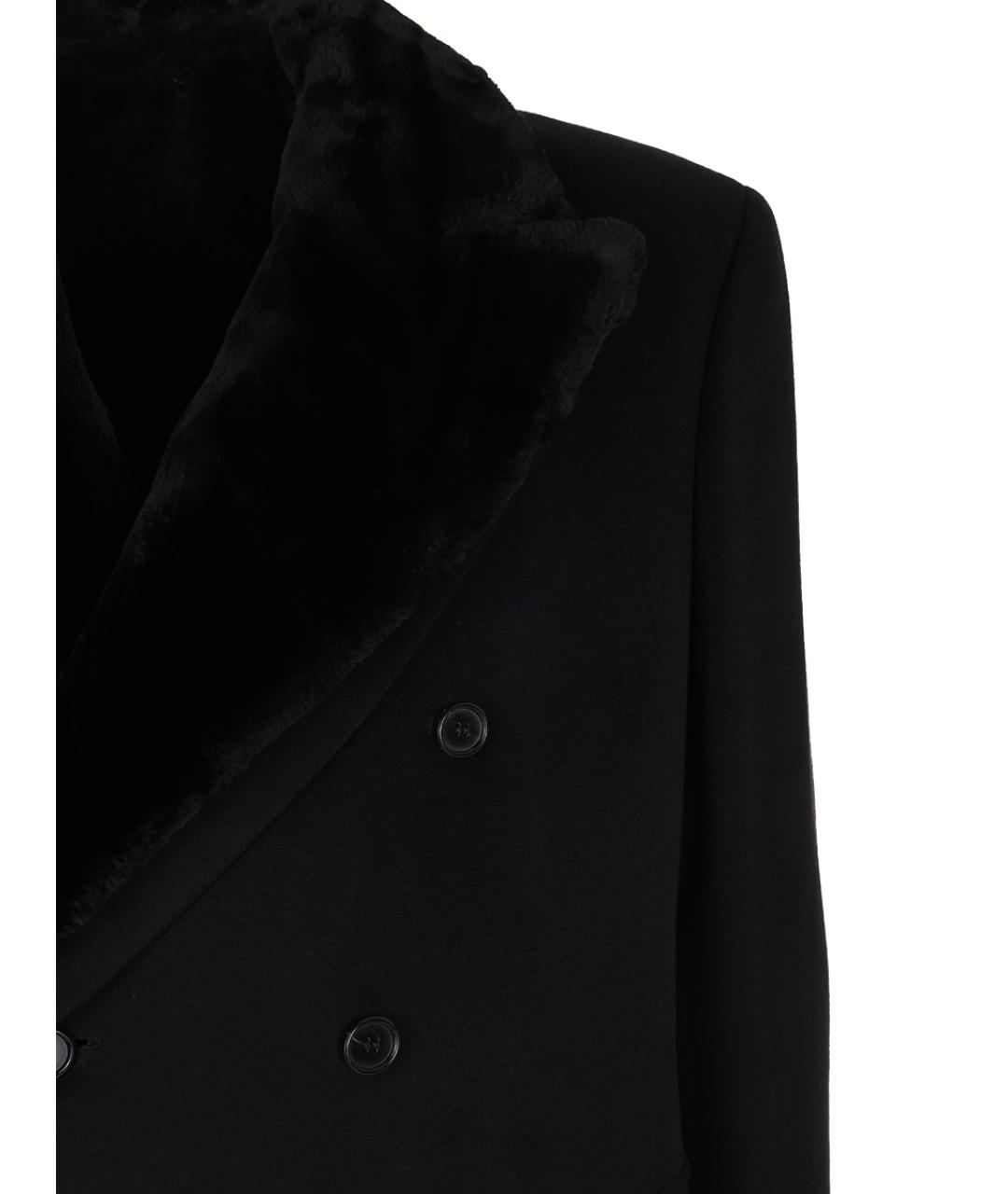 BRIONI Черное кашемировое пальто, фото 3