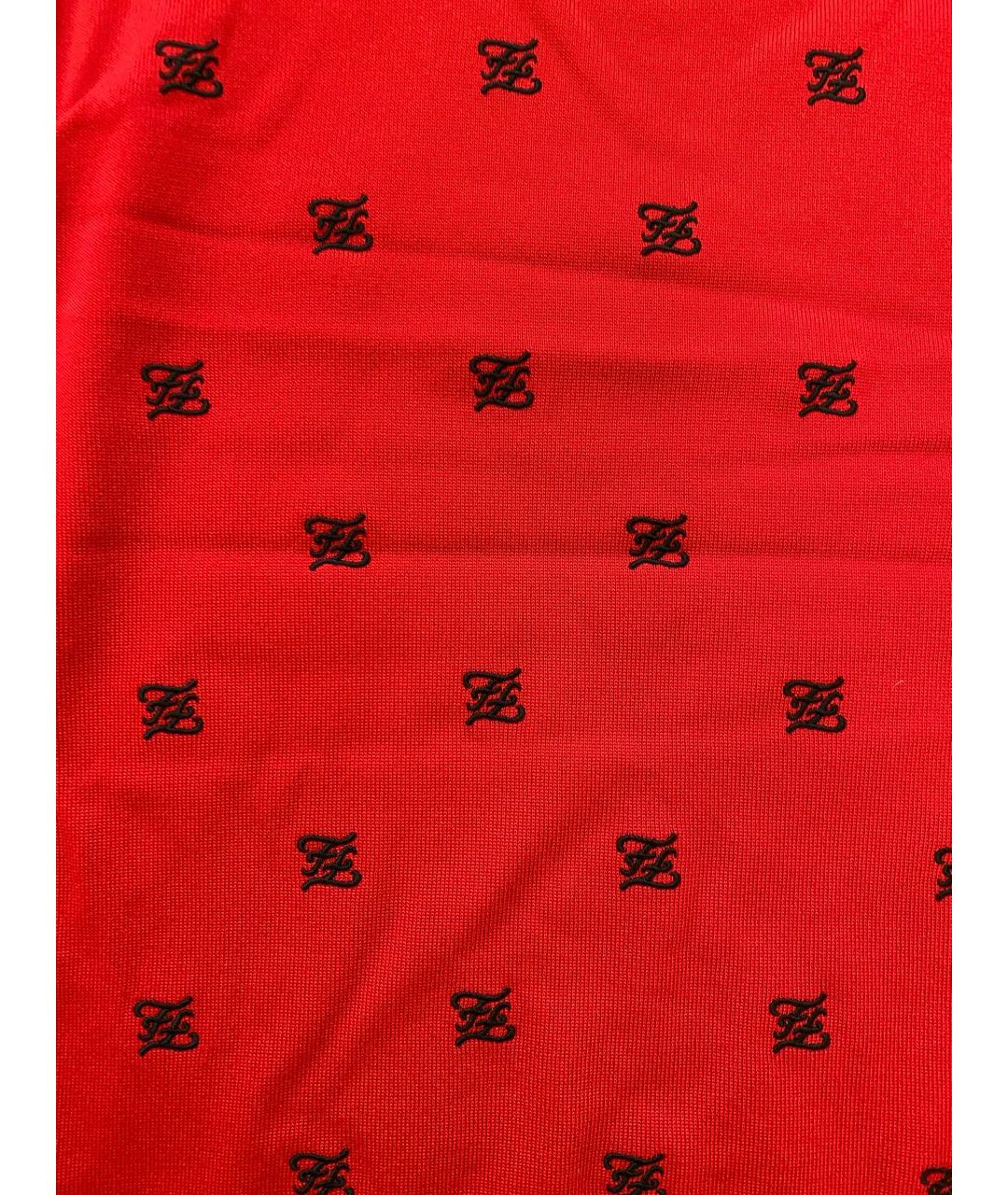 FENDI Красный шерстяной джемпер / свитер, фото 4