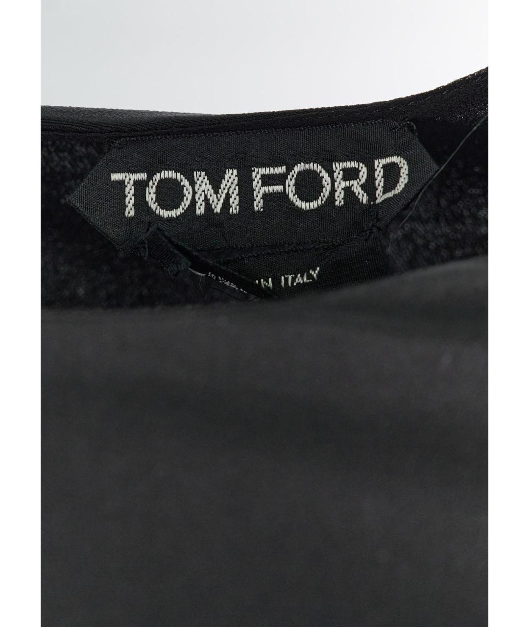 TOM FORD Зеленая шелковая блузы, фото 3