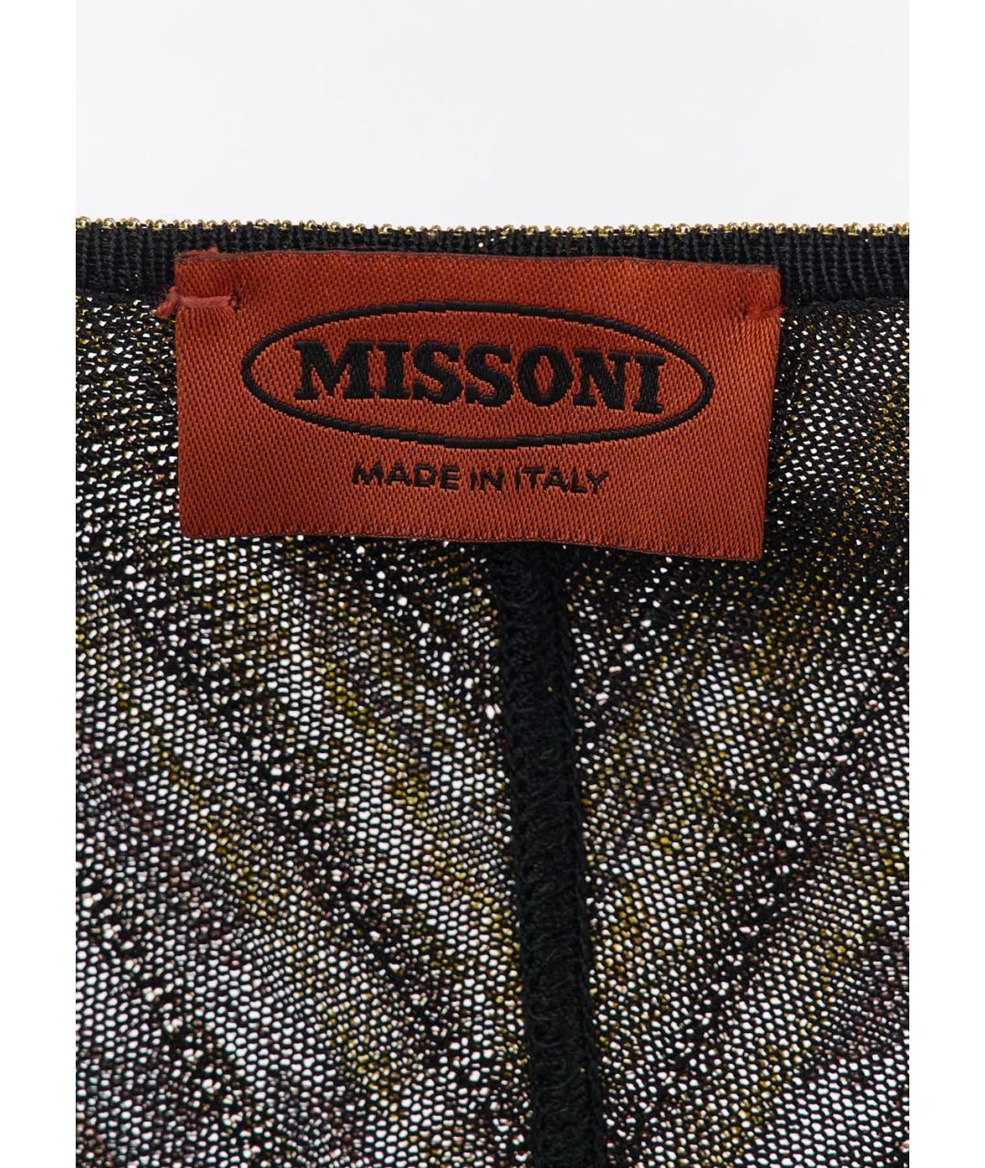 MISSONI Коричневое вискозное повседневное платье, фото 3