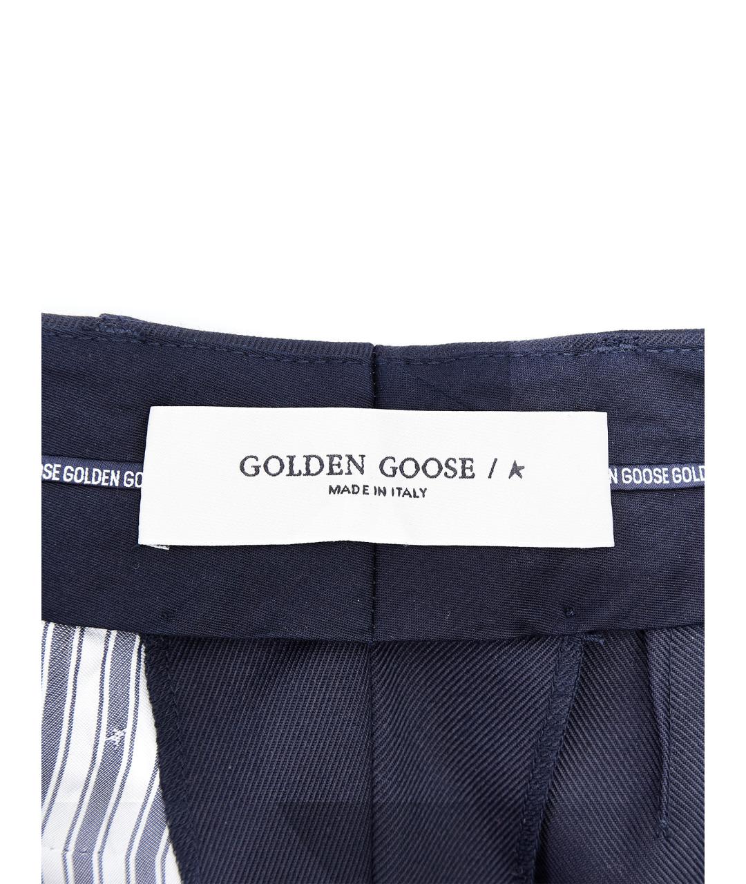 GOLDEN GOOSE DELUXE BRAND Темно-синий полиэстеровый костюм с брюками, фото 5