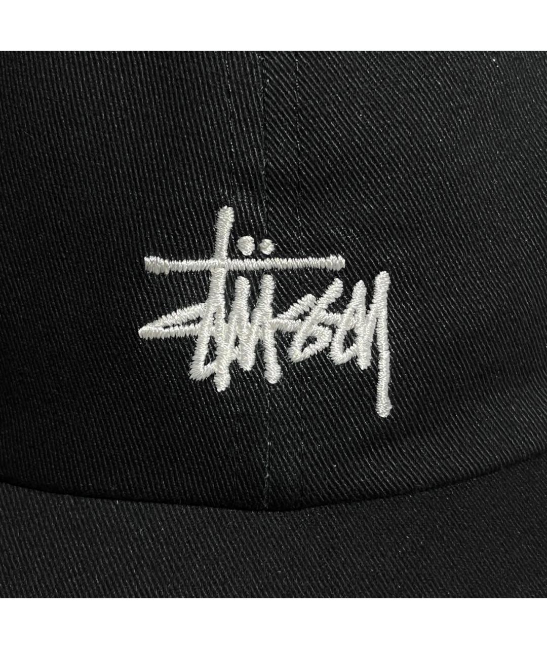 STUSSY Черная хлопковая кепка/бейсболка, фото 4