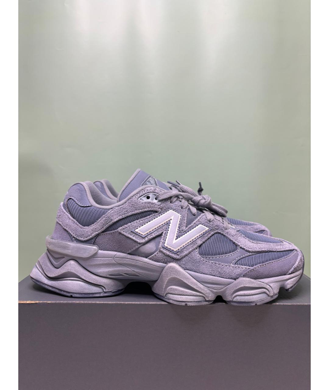 NEW BALANCE Голубые замшевые низкие кроссовки / кеды, фото 6