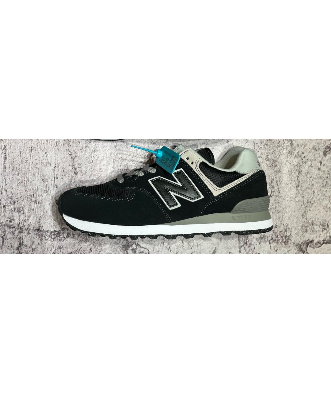 NEW BALANCE Черные низкие кроссовки / кеды, фото 9