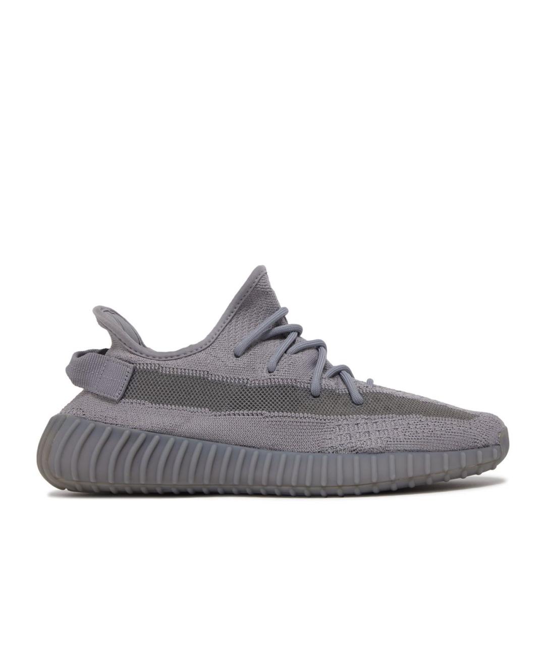 ADIDAS YEEZY Серые текстильные кроссовки, фото 1