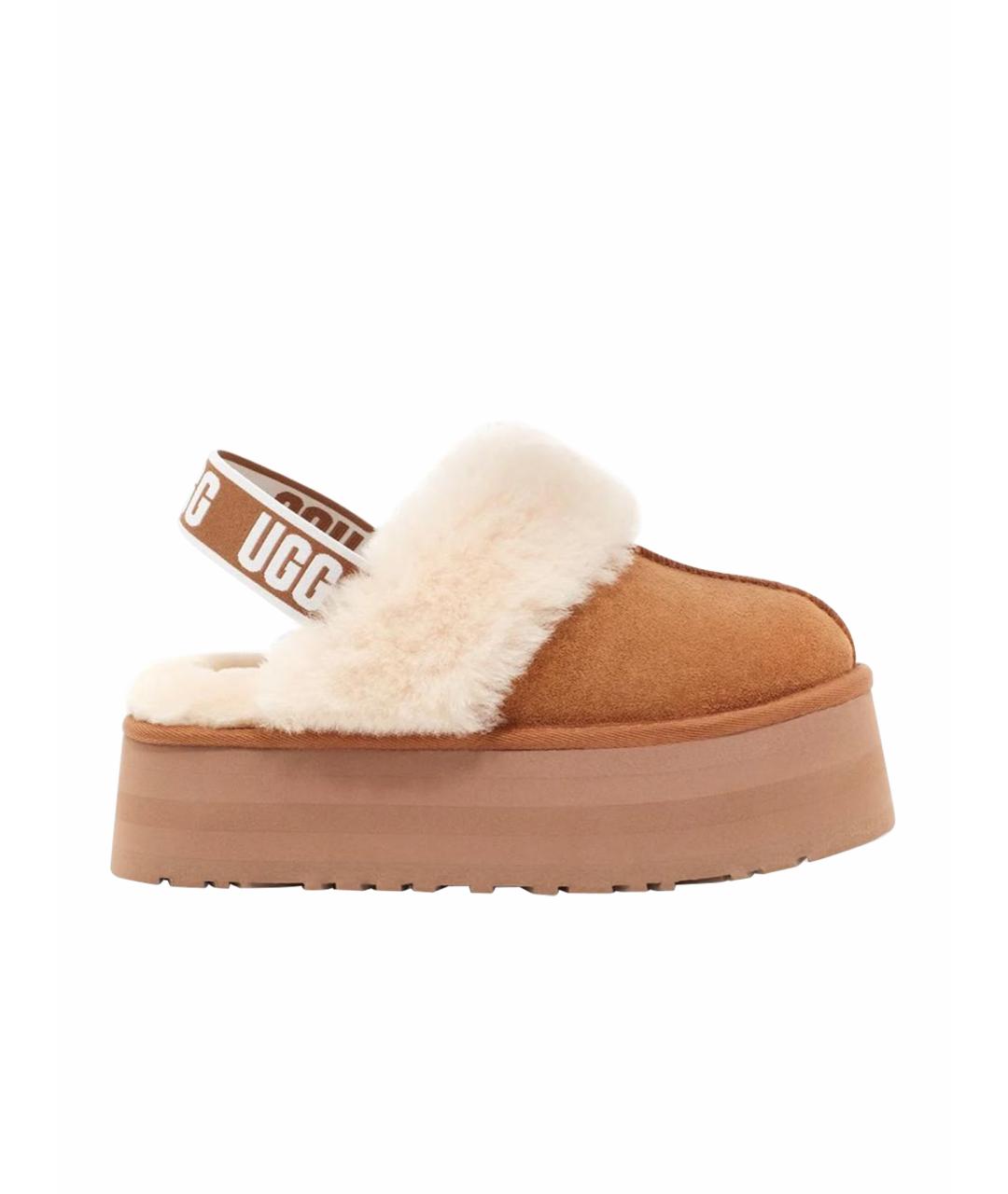 UGG AUSTRALIA Коричневые сабо, фото 1