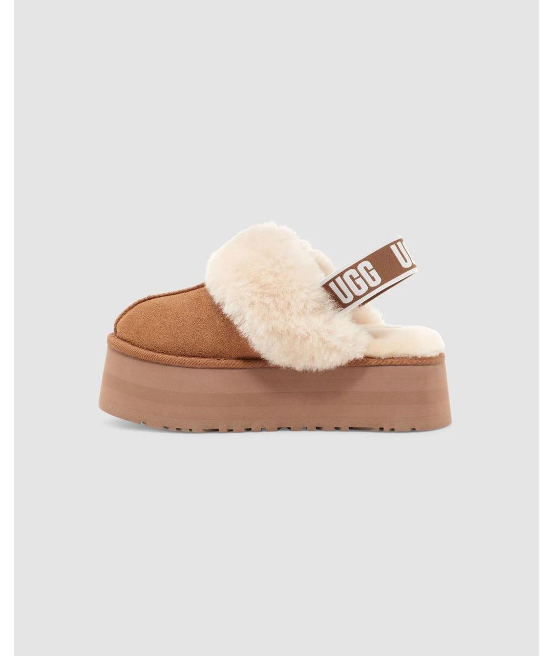 UGG AUSTRALIA Коричневые сабо, фото 3