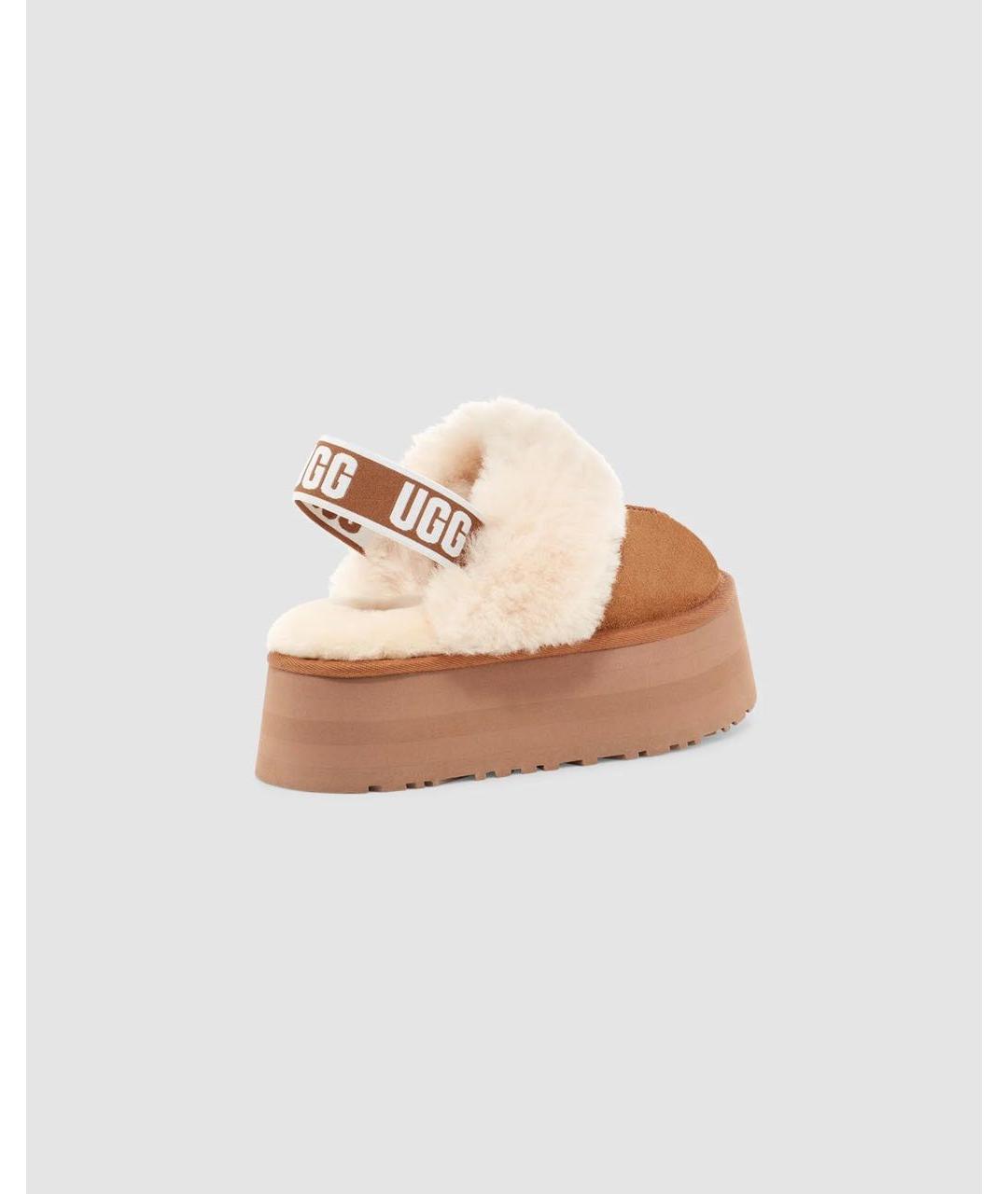 UGG AUSTRALIA Коричневые сабо, фото 4