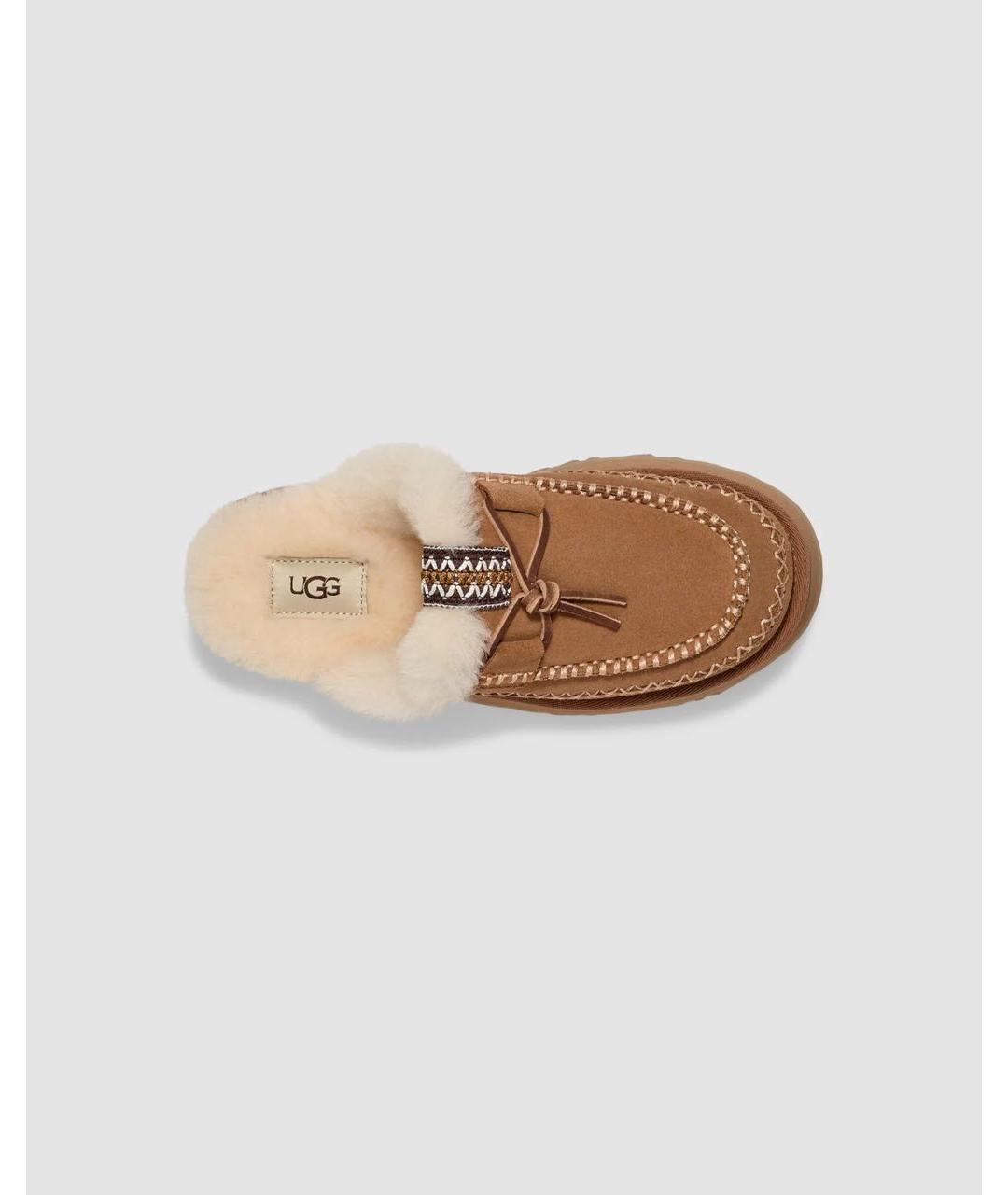 UGG AUSTRALIA Коричневые сабо, фото 5