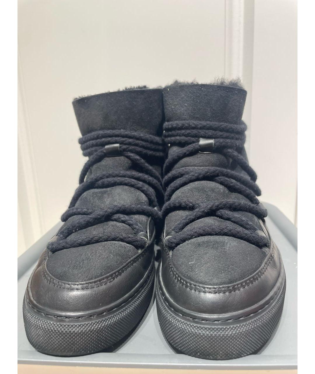 INUIKII Черные кожаные ботинки, фото 2