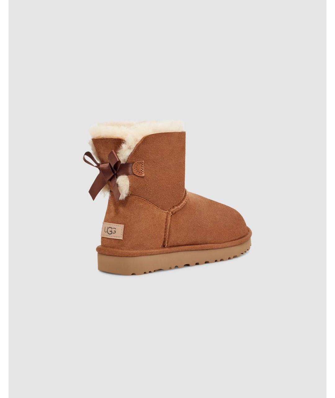 UGG AUSTRALIA Коричневые ботинки, фото 4