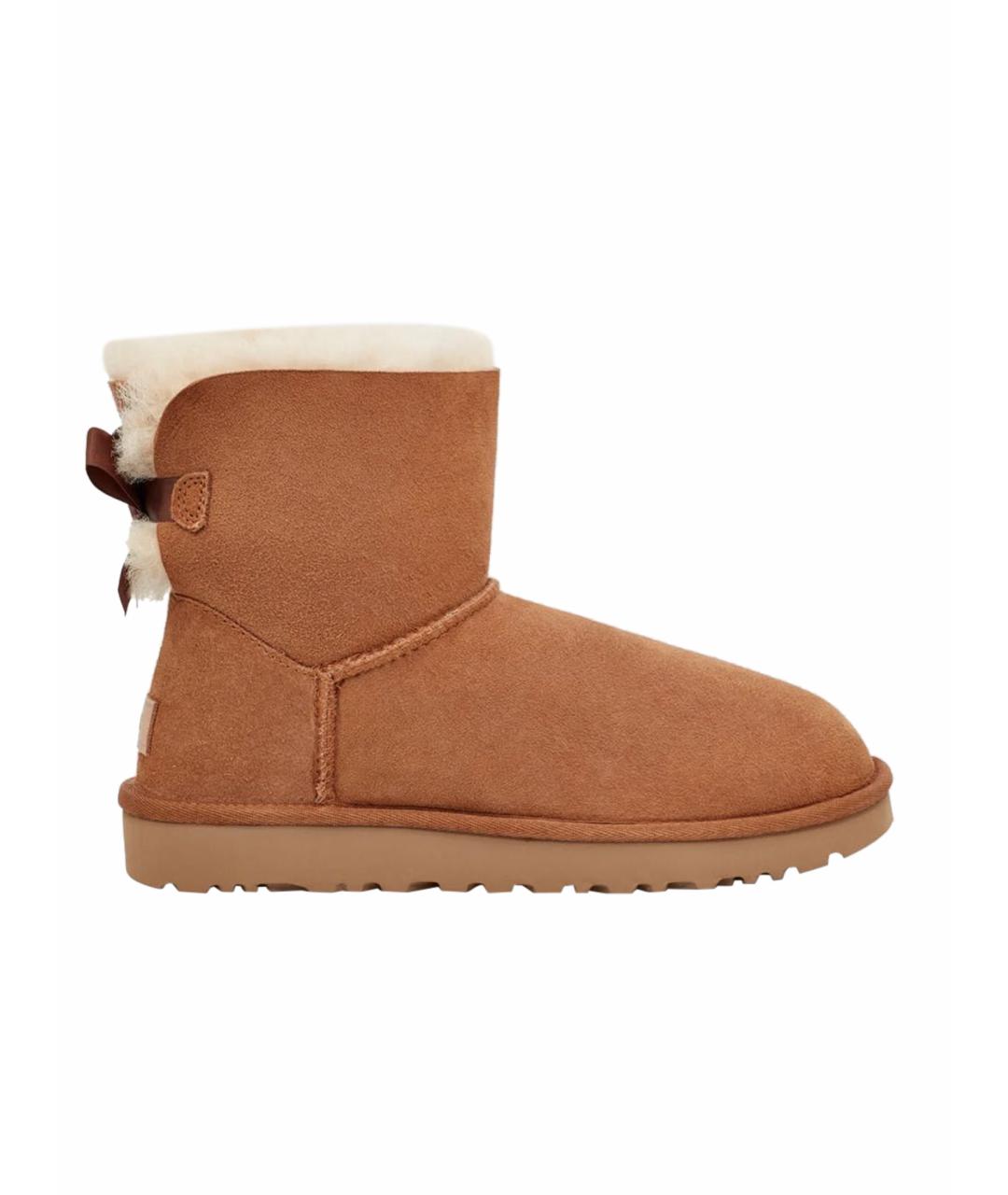 UGG AUSTRALIA Коричневые ботинки, фото 1