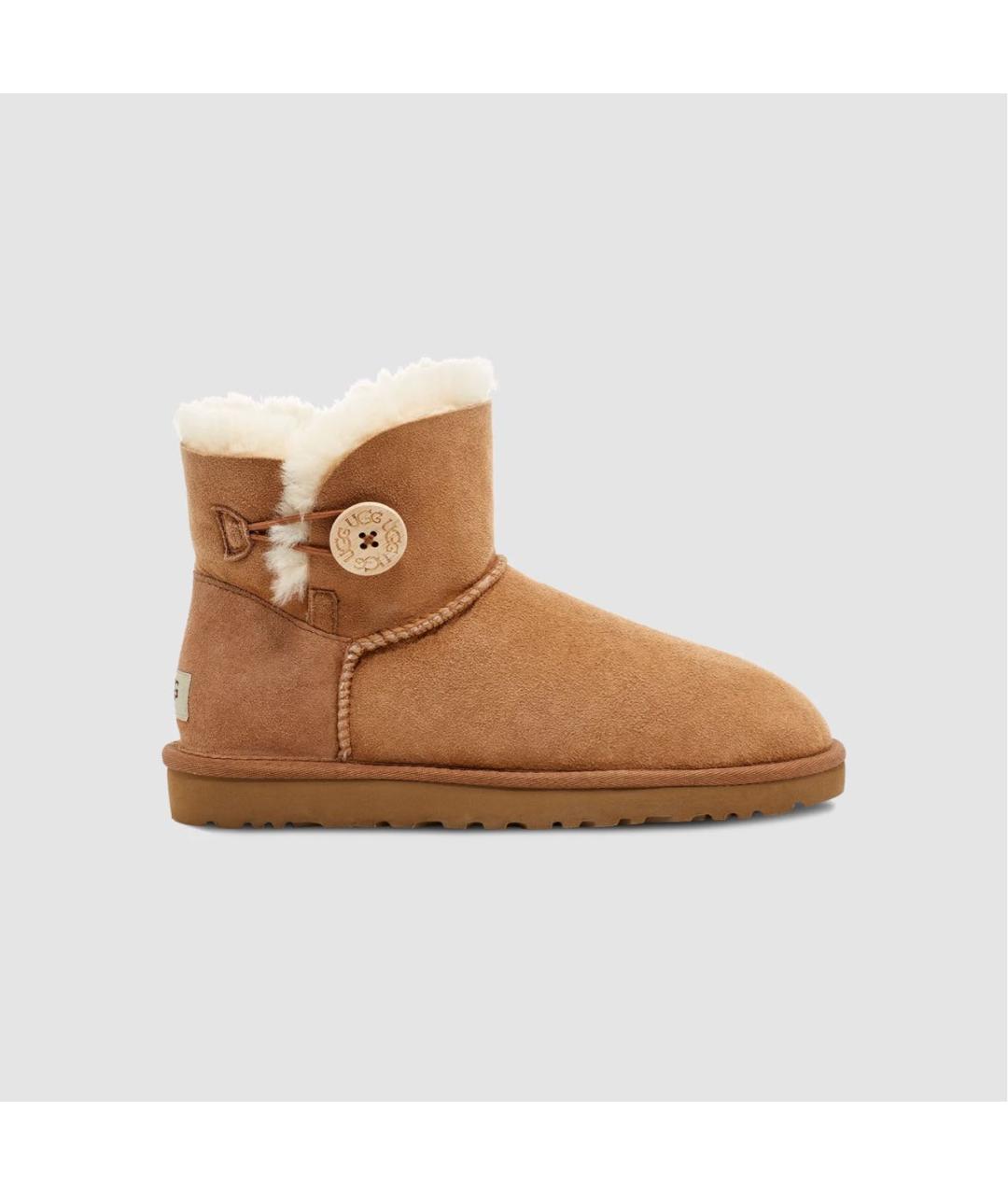 UGG AUSTRALIA Коричневые ботинки, фото 7