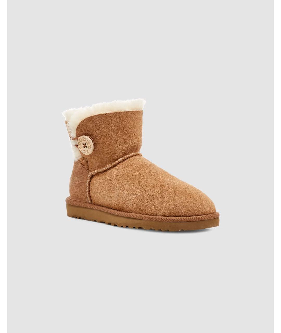 UGG AUSTRALIA Коричневые ботинки, фото 2