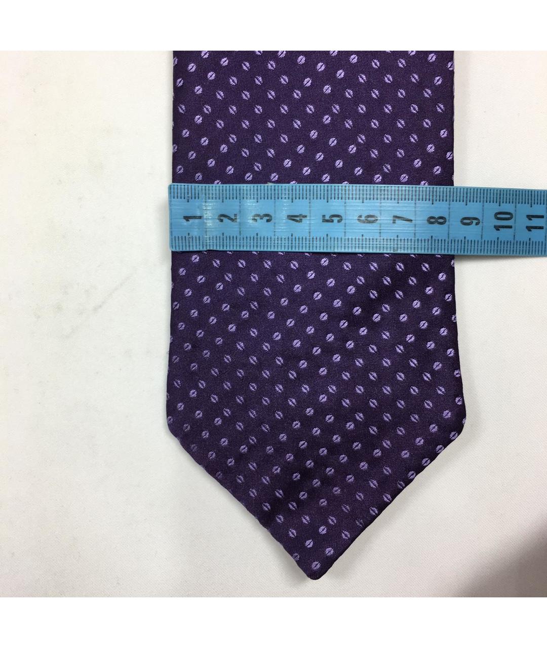 CASTELLO D'ORO Фиолетовый шелковый галстук, фото 5