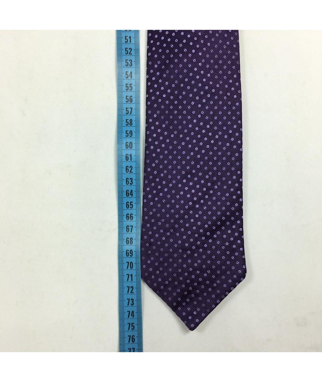 CASTELLO D'ORO Фиолетовый шелковый галстук, фото 6