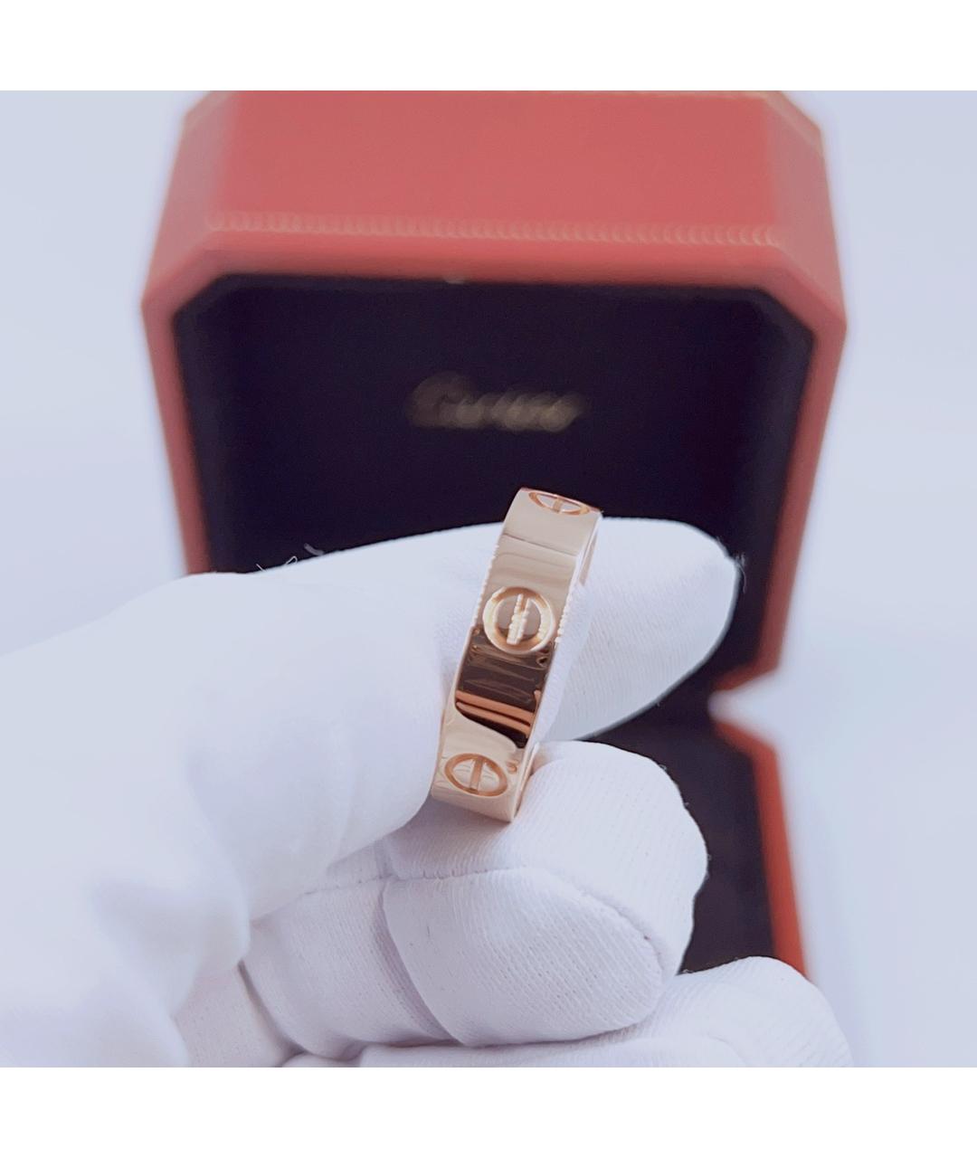 CARTIER Золотое кольцо из розового золота, фото 4