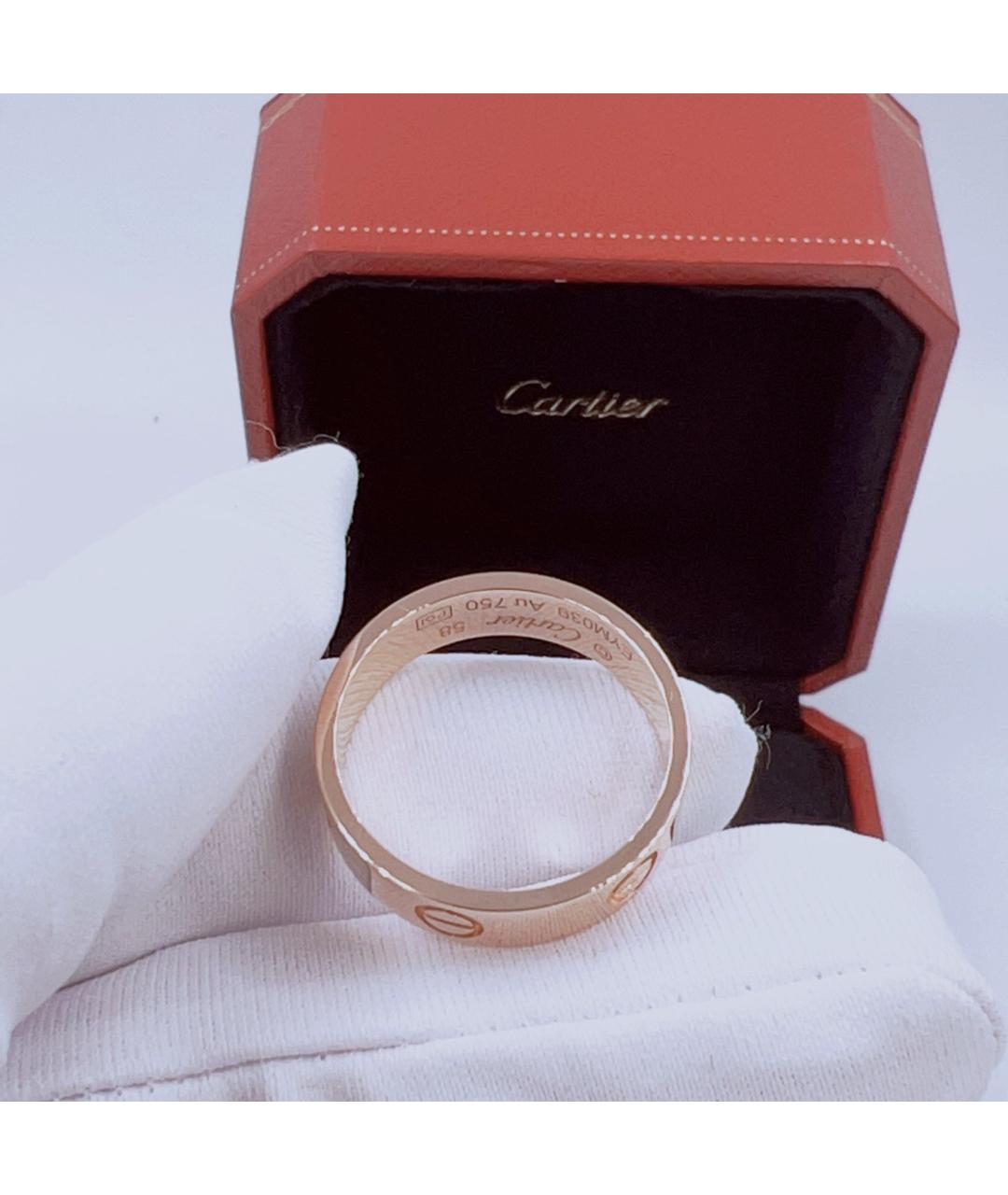 CARTIER Золотое кольцо из розового золота, фото 6