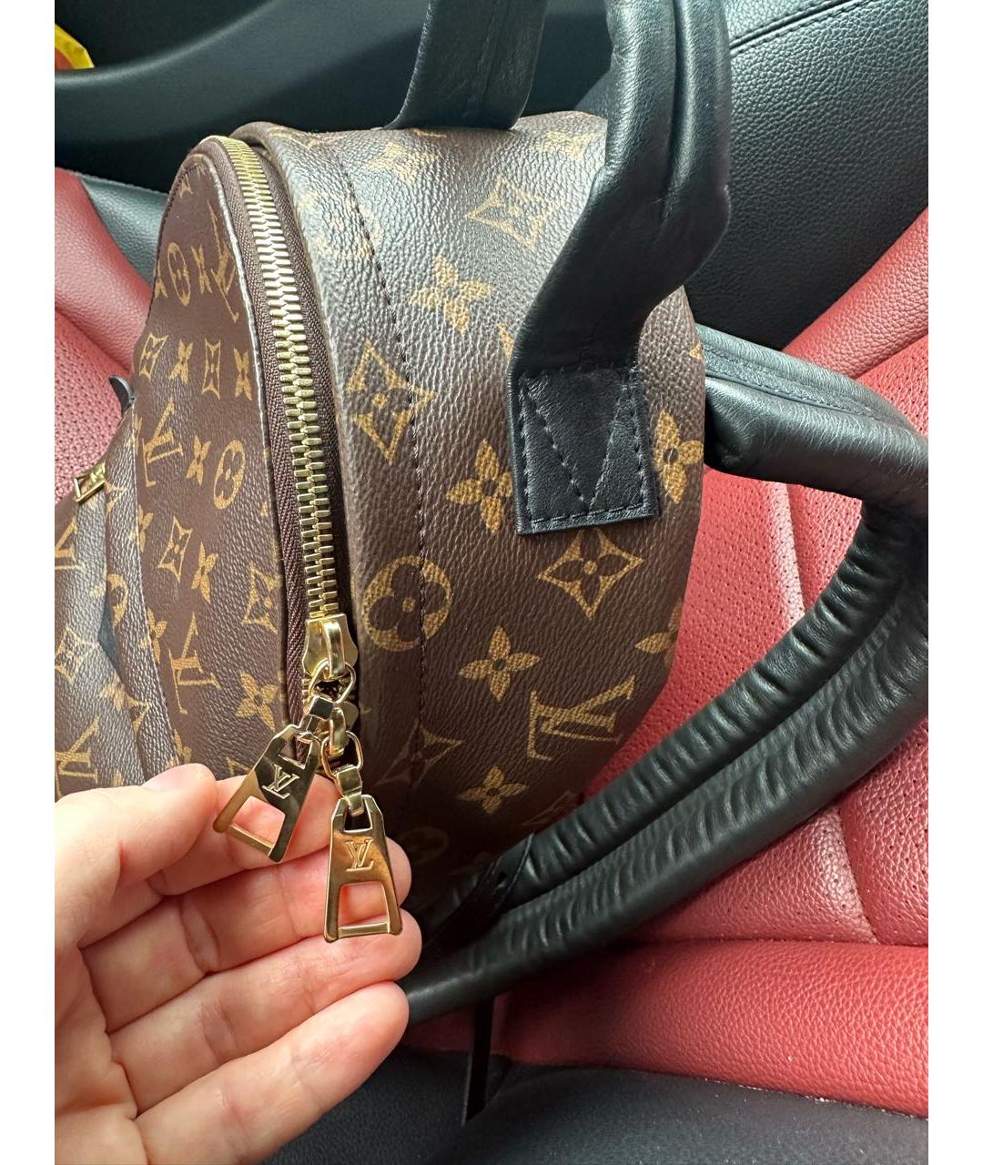 LOUIS VUITTON Коричневый рюкзак, фото 2