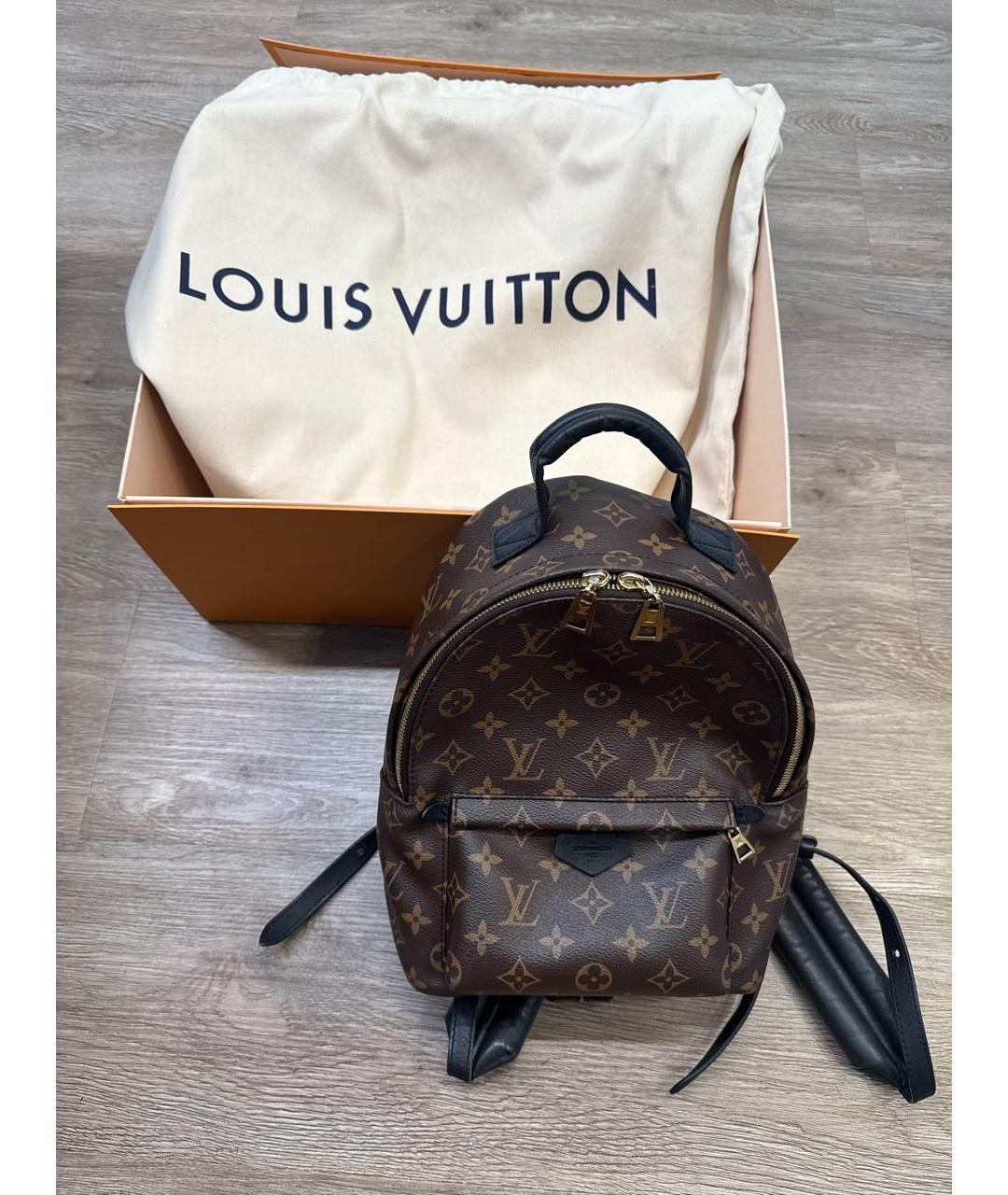 LOUIS VUITTON Коричневый рюкзак, фото 5