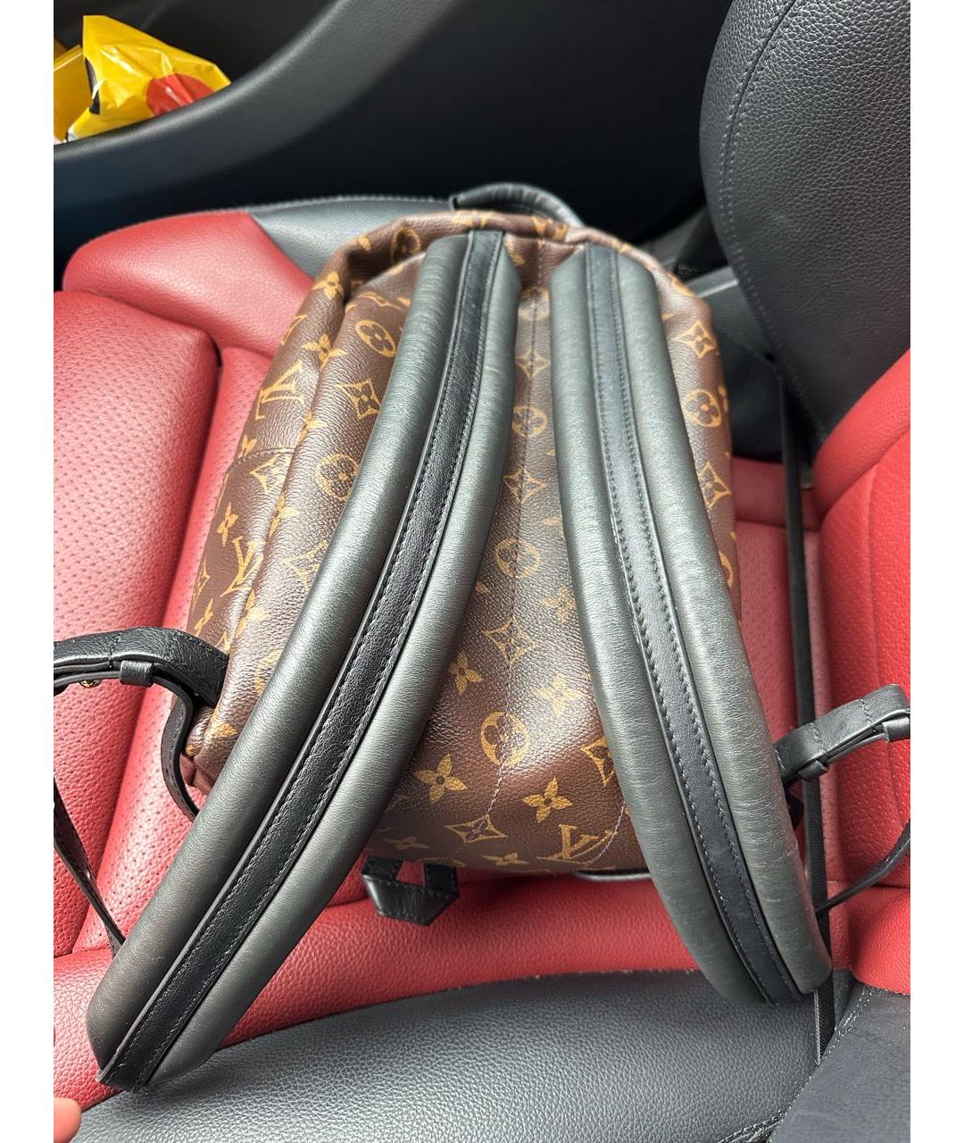 LOUIS VUITTON Коричневый рюкзак, фото 3