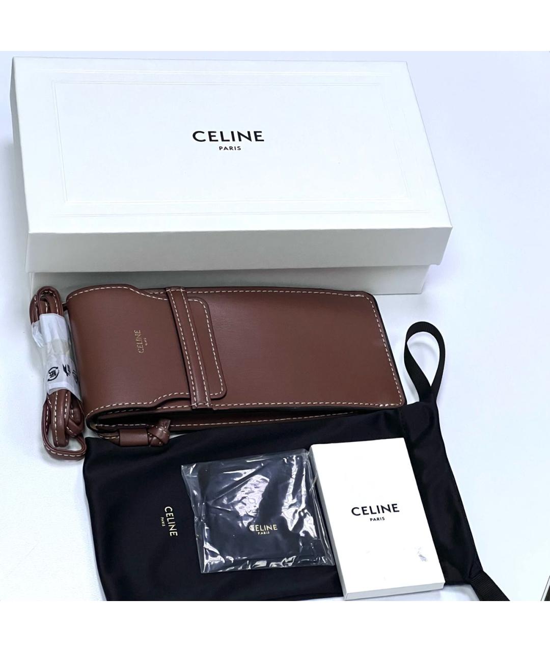 CELINE Серебряные металлические солнцезащитные очки, фото 5