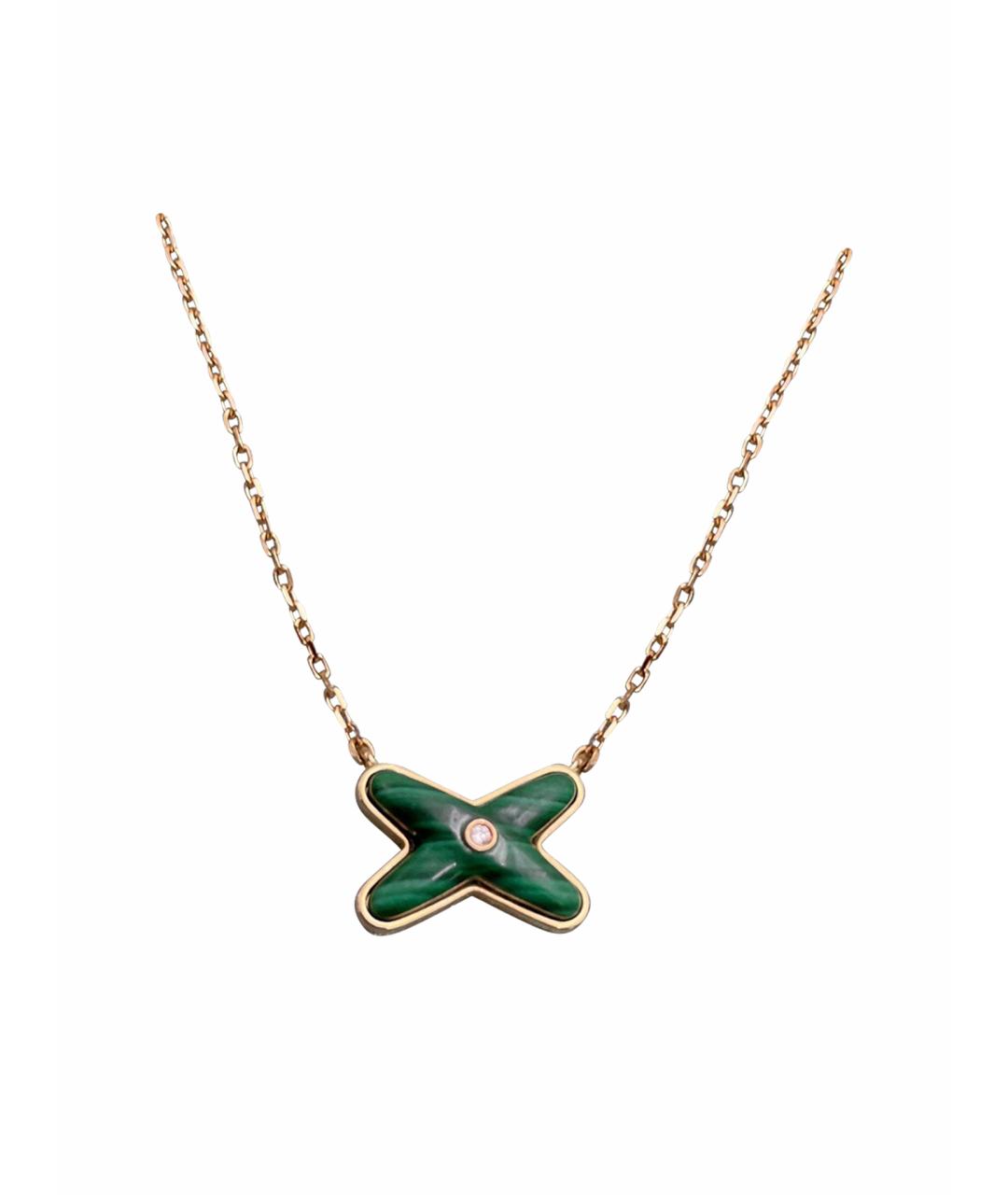 CHAUMET Зеленая подвеска из розового золота, фото 6