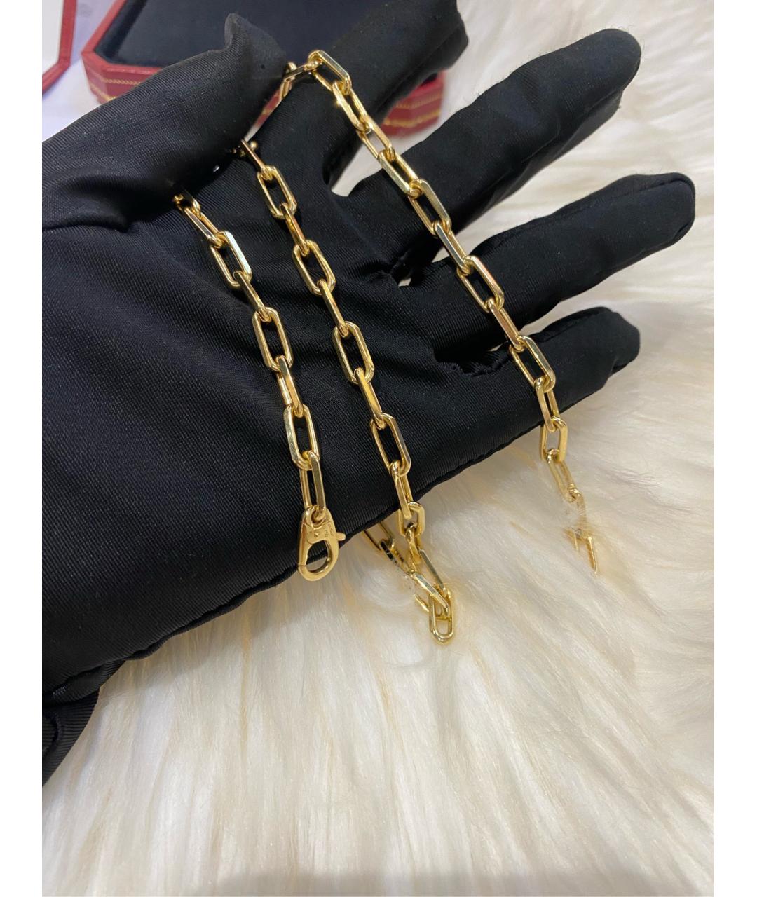 CARTIER Золотая цепочка из желтого золота, фото 3