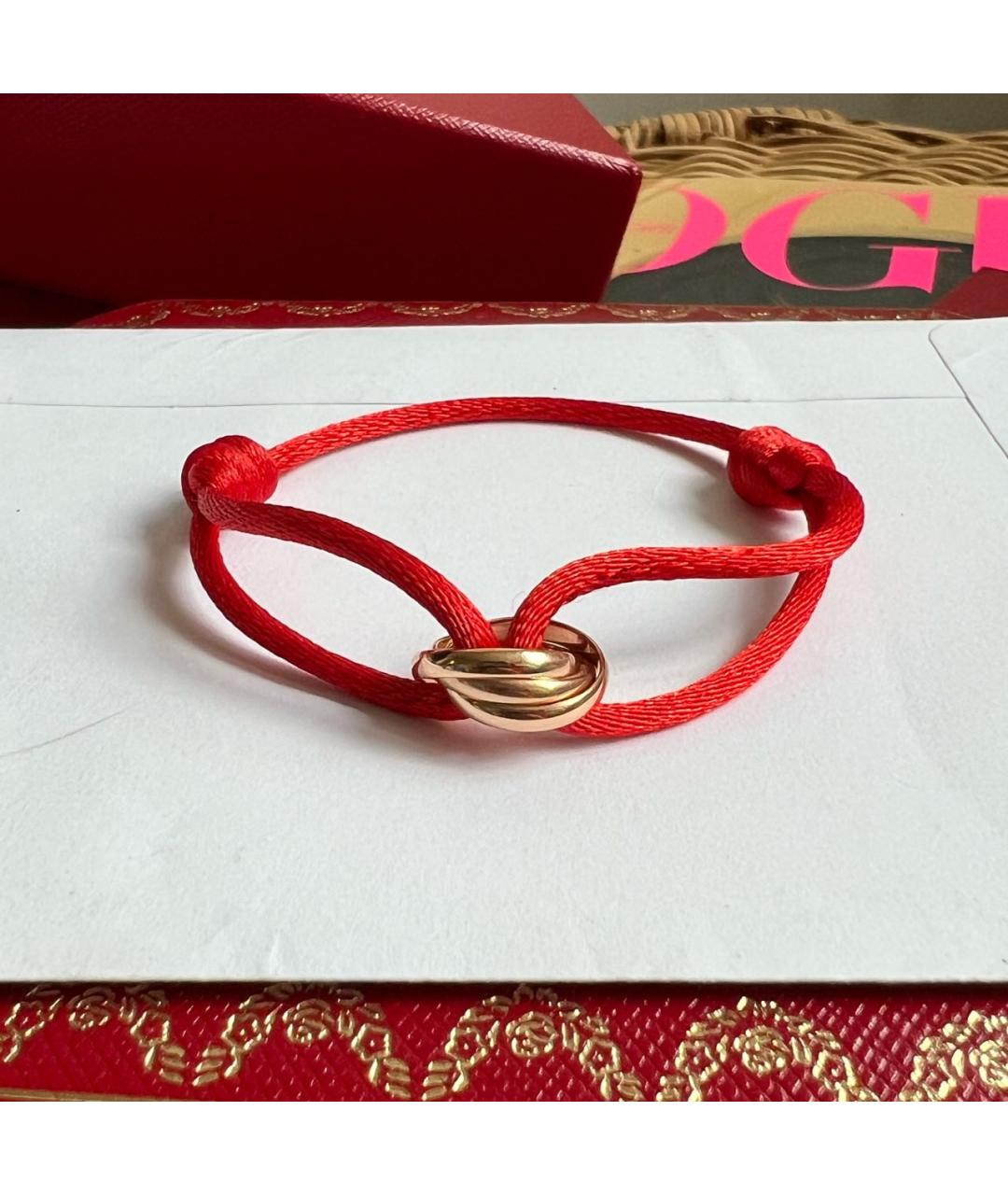 CARTIER Красный браслет из розового золота, фото 5