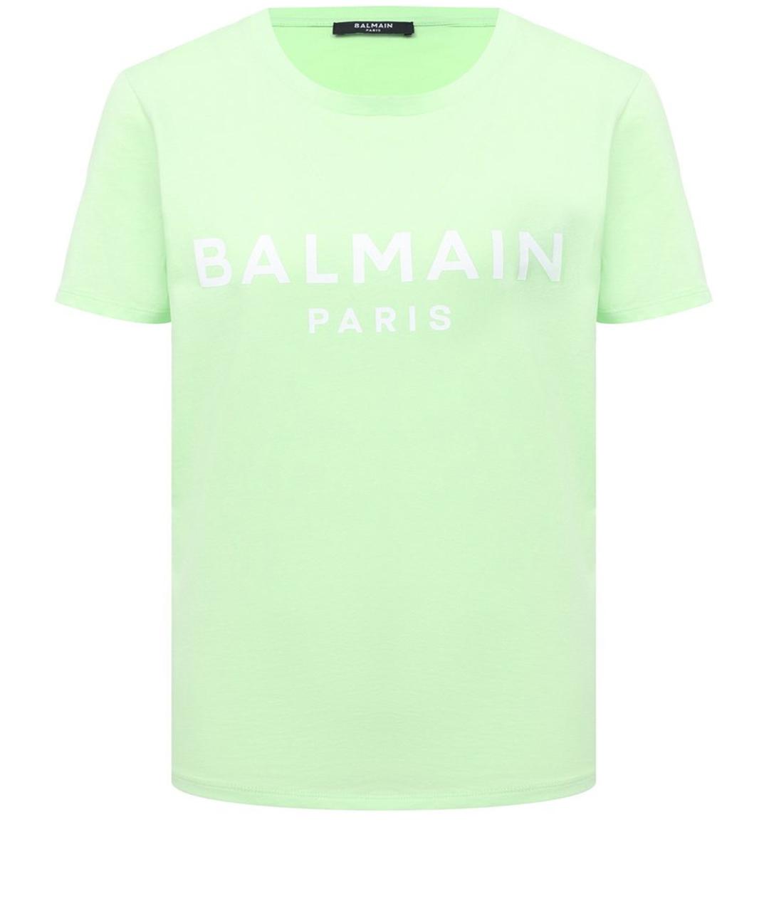 BALMAIN Хлопковая футболка, фото 1