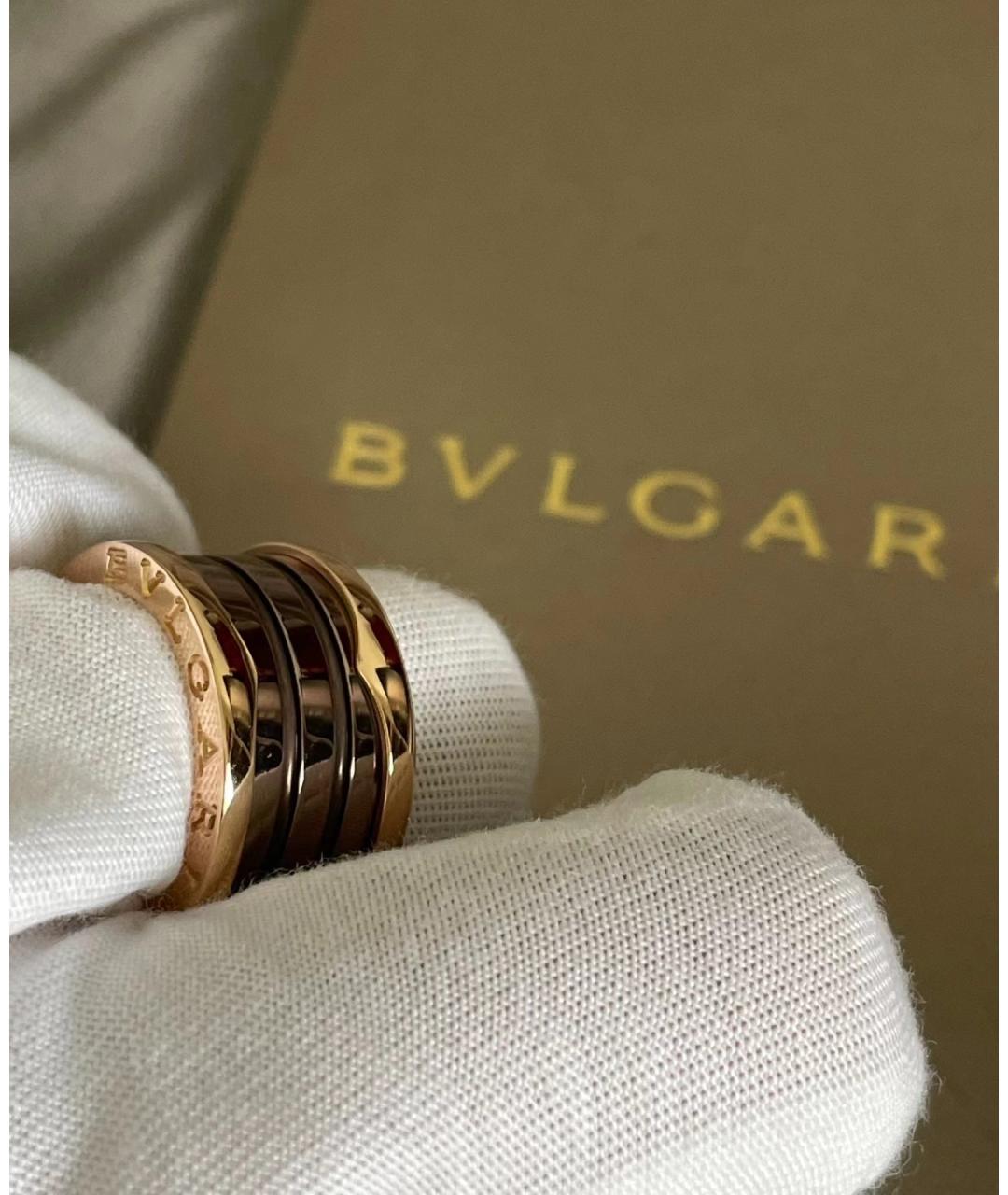 BVLGARI Золотое кольцо из розового золота, фото 5