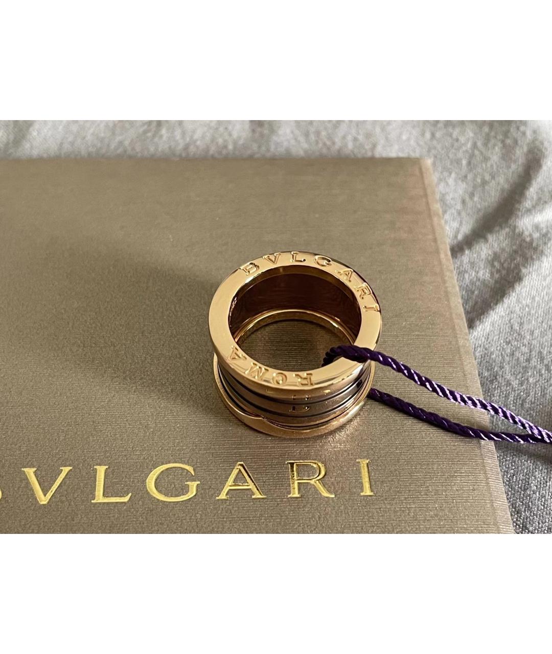 BVLGARI Золотое кольцо из розового золота, фото 3