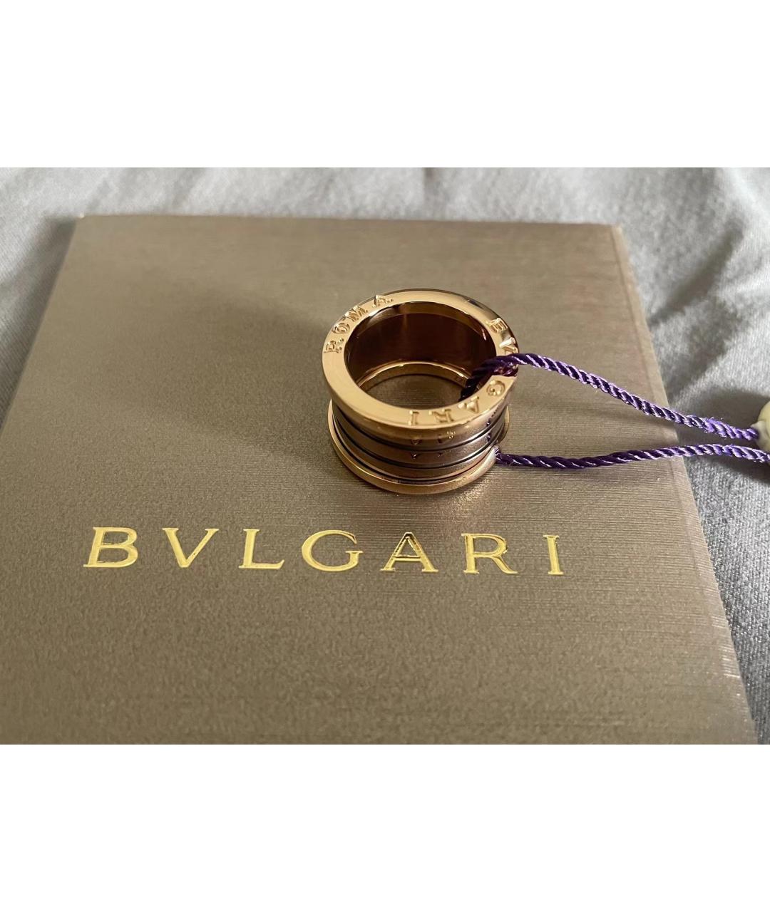 BVLGARI Золотое кольцо из розового золота, фото 2