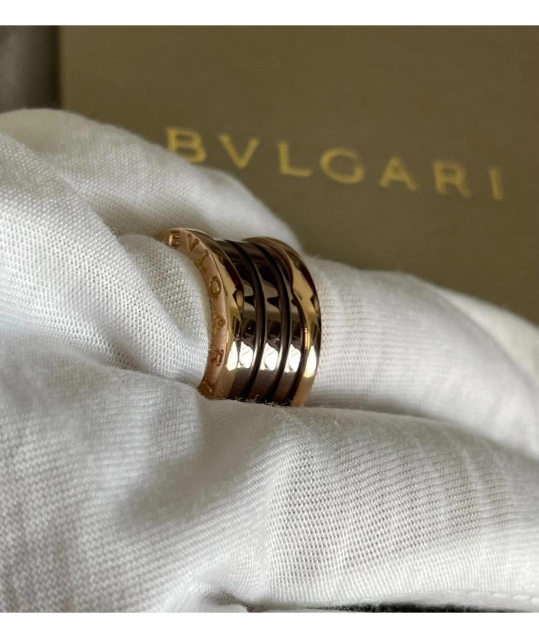 BVLGARI Золотое кольцо из розового золота, фото 7