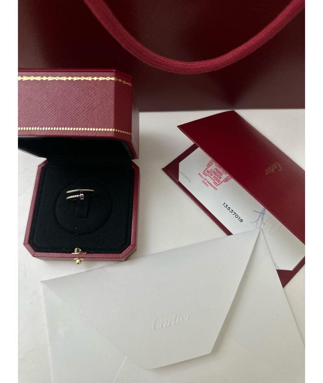 CARTIER Белое кольцо из белого золота, фото 3