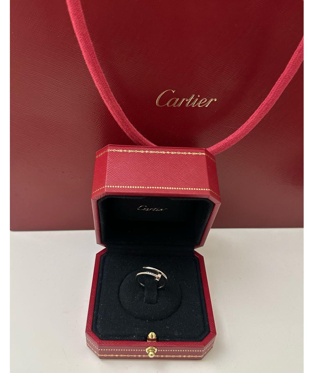 CARTIER Белое кольцо из белого золота, фото 2