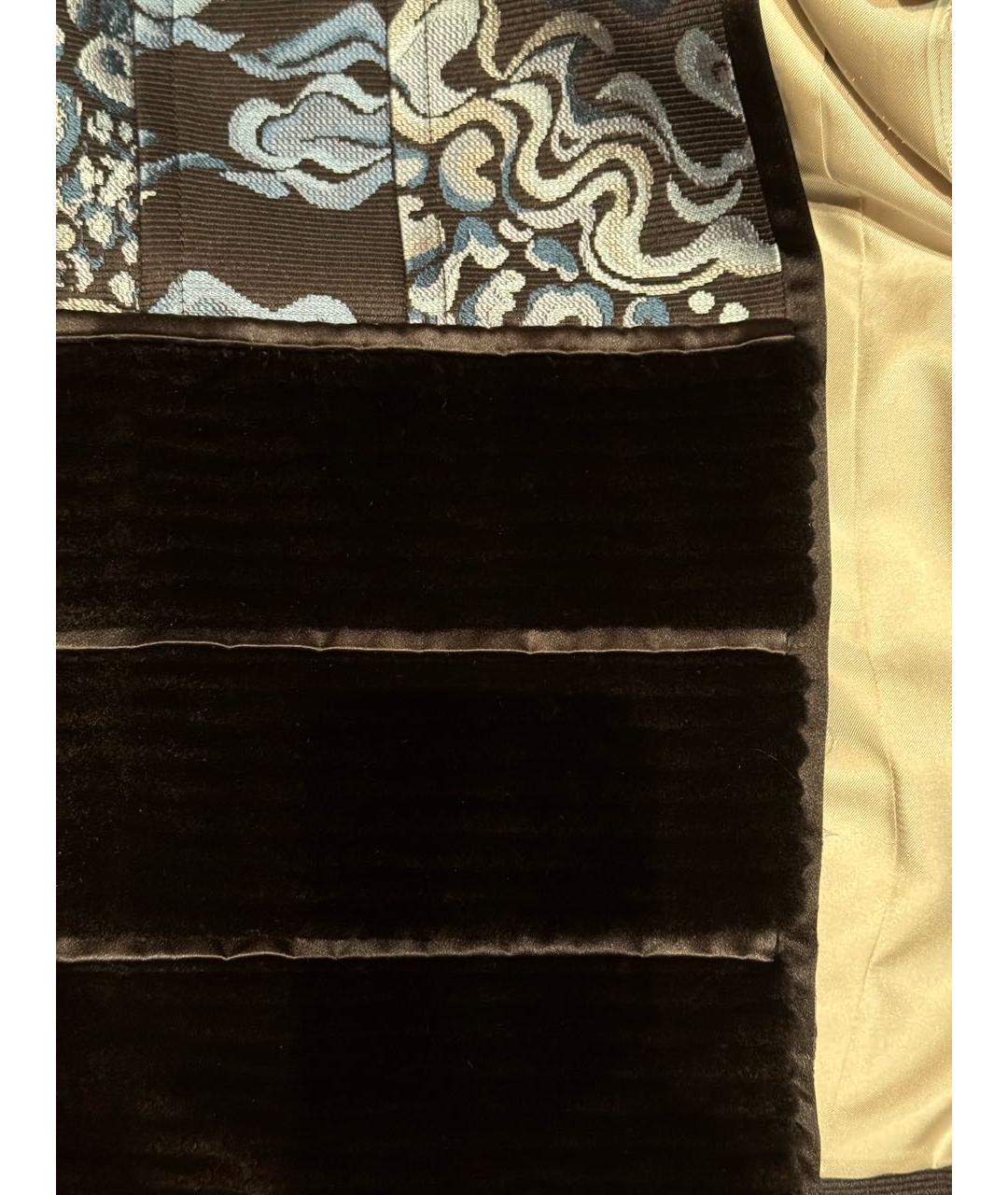 SAINT LAURENT Темно-синее пальто, фото 5