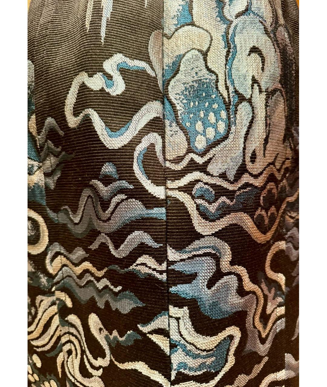 SAINT LAURENT Темно-синее пальто, фото 7