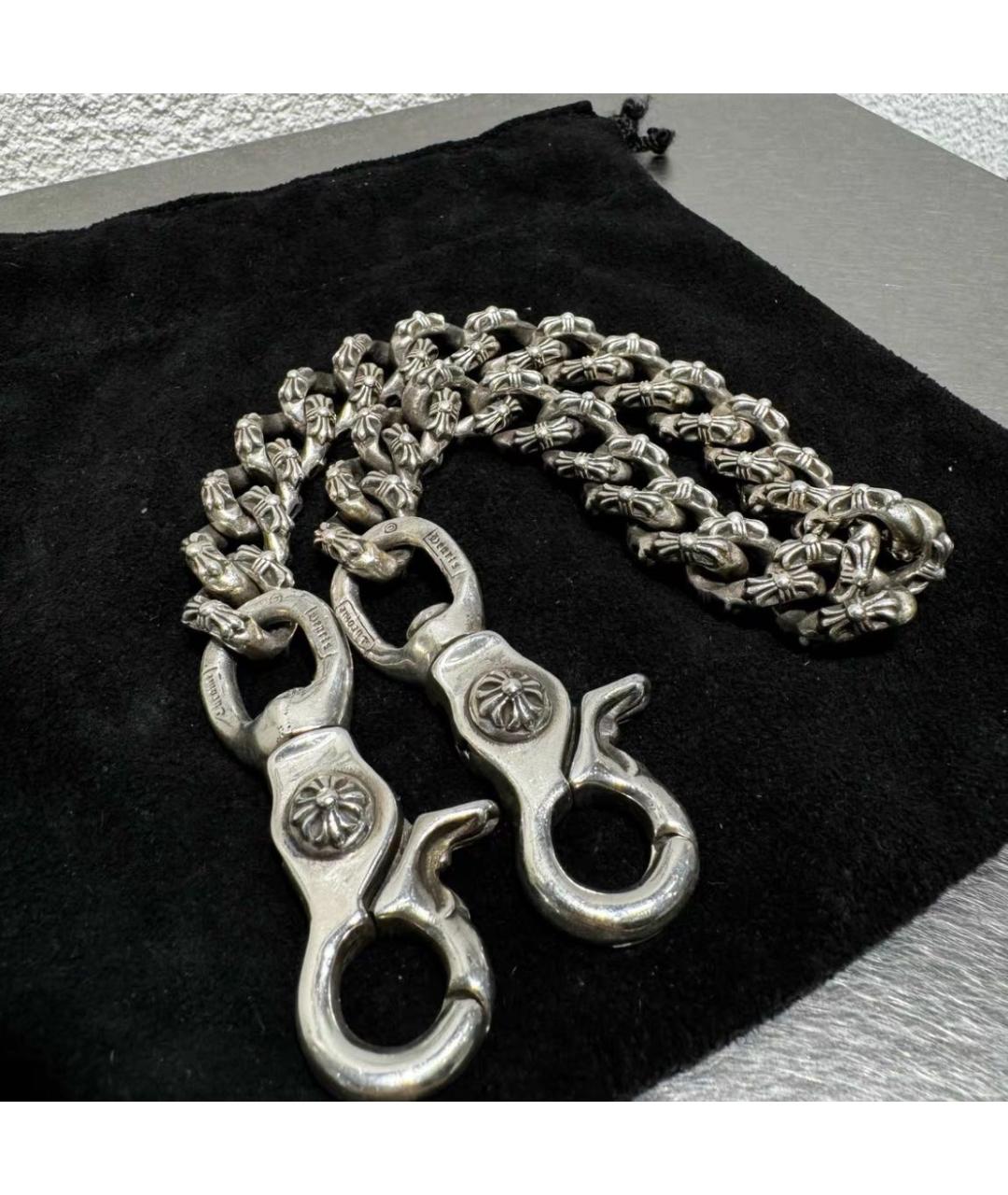 CHROME HEARTS Серебряная серебряная цепочка/подвеска, фото 3