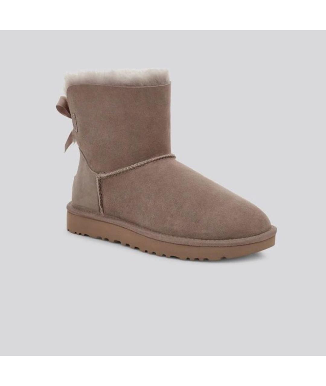 UGG AUSTRALIA Кожаные ботинки, фото 2