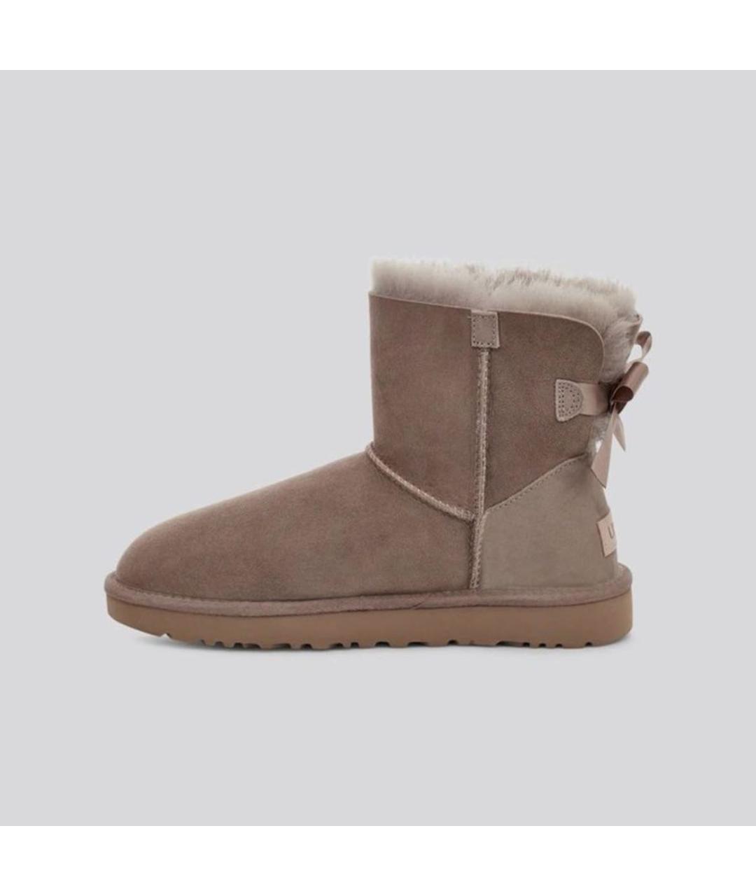 UGG AUSTRALIA Кожаные ботинки, фото 4