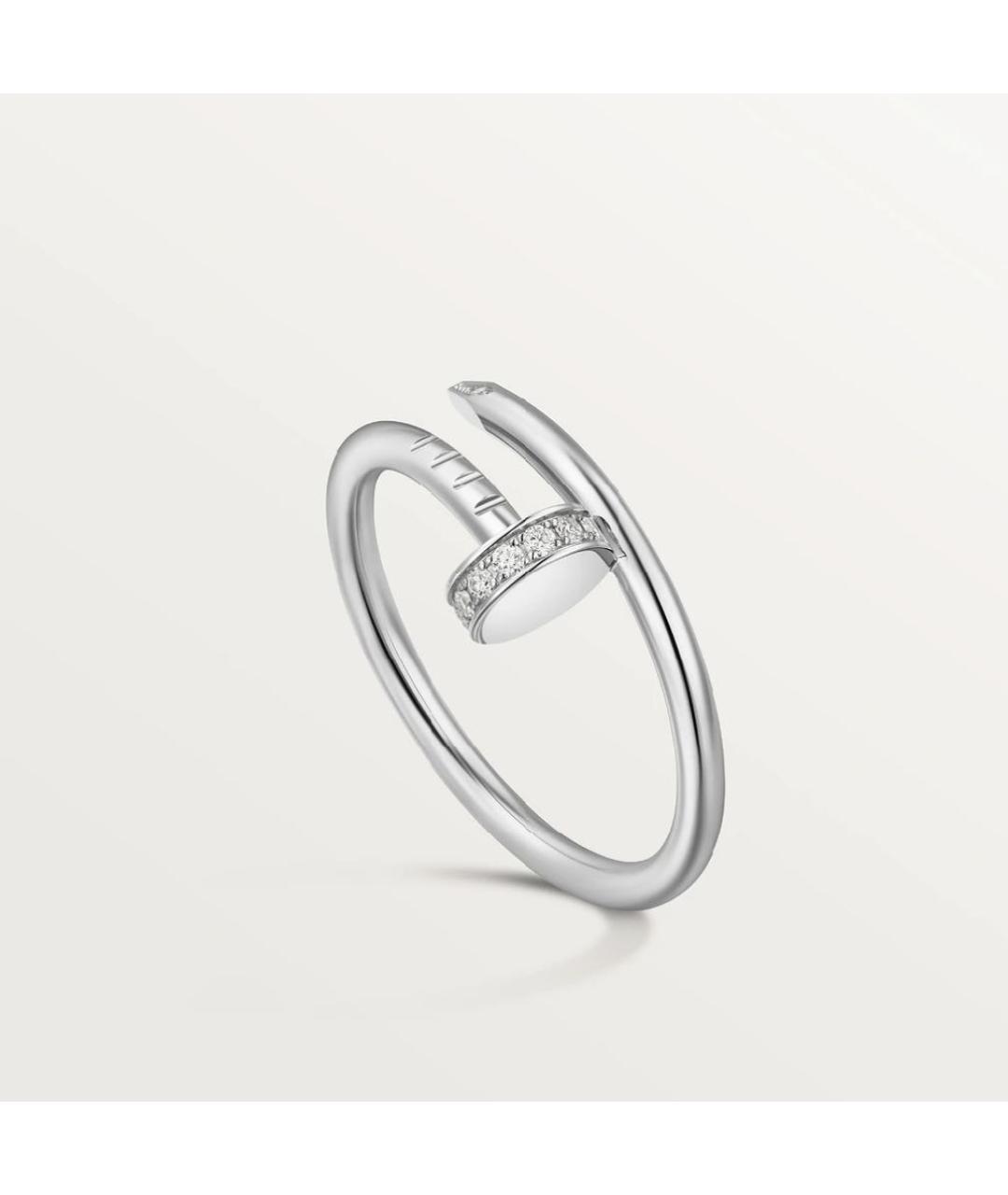 CARTIER Серебряное кольцо из белого золота, фото 2