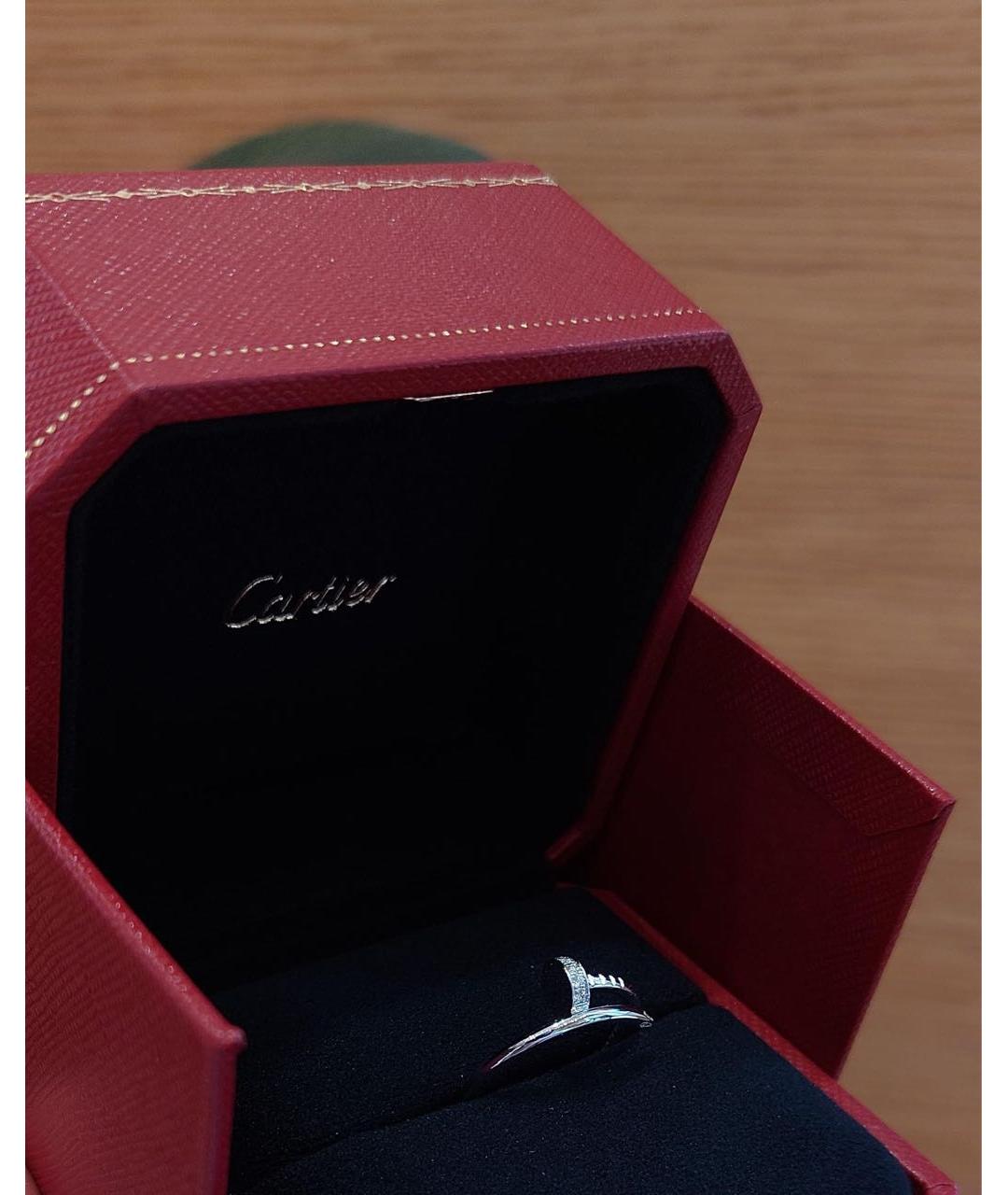 CARTIER Серебряное кольцо из белого золота, фото 4